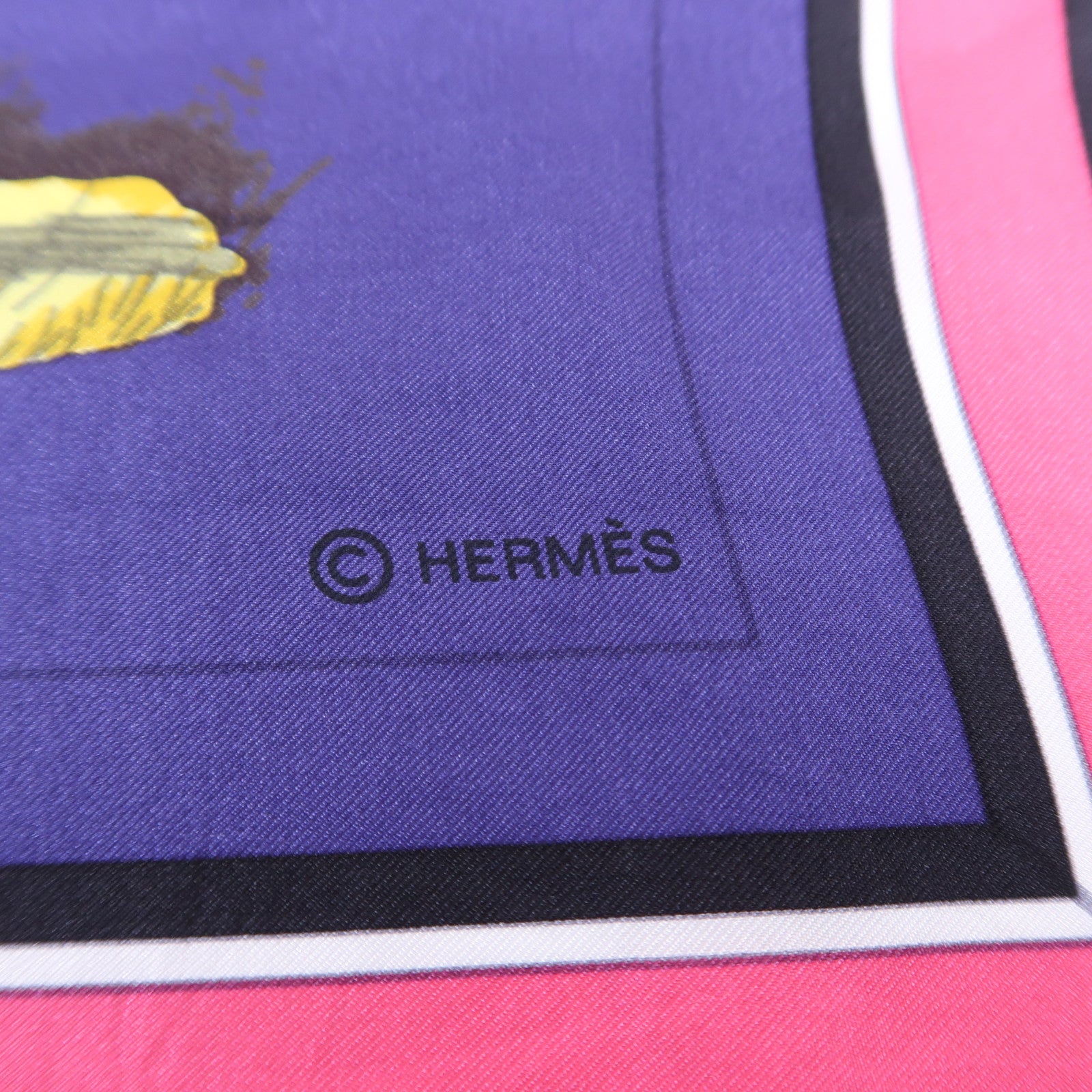 HERMES 絲質Scarf 140X140絲巾