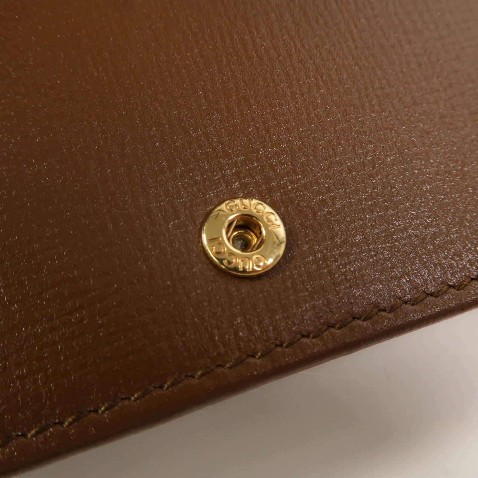 GUCCI 塗層帆布Horsebit 1955 Card Case Wallet錢包