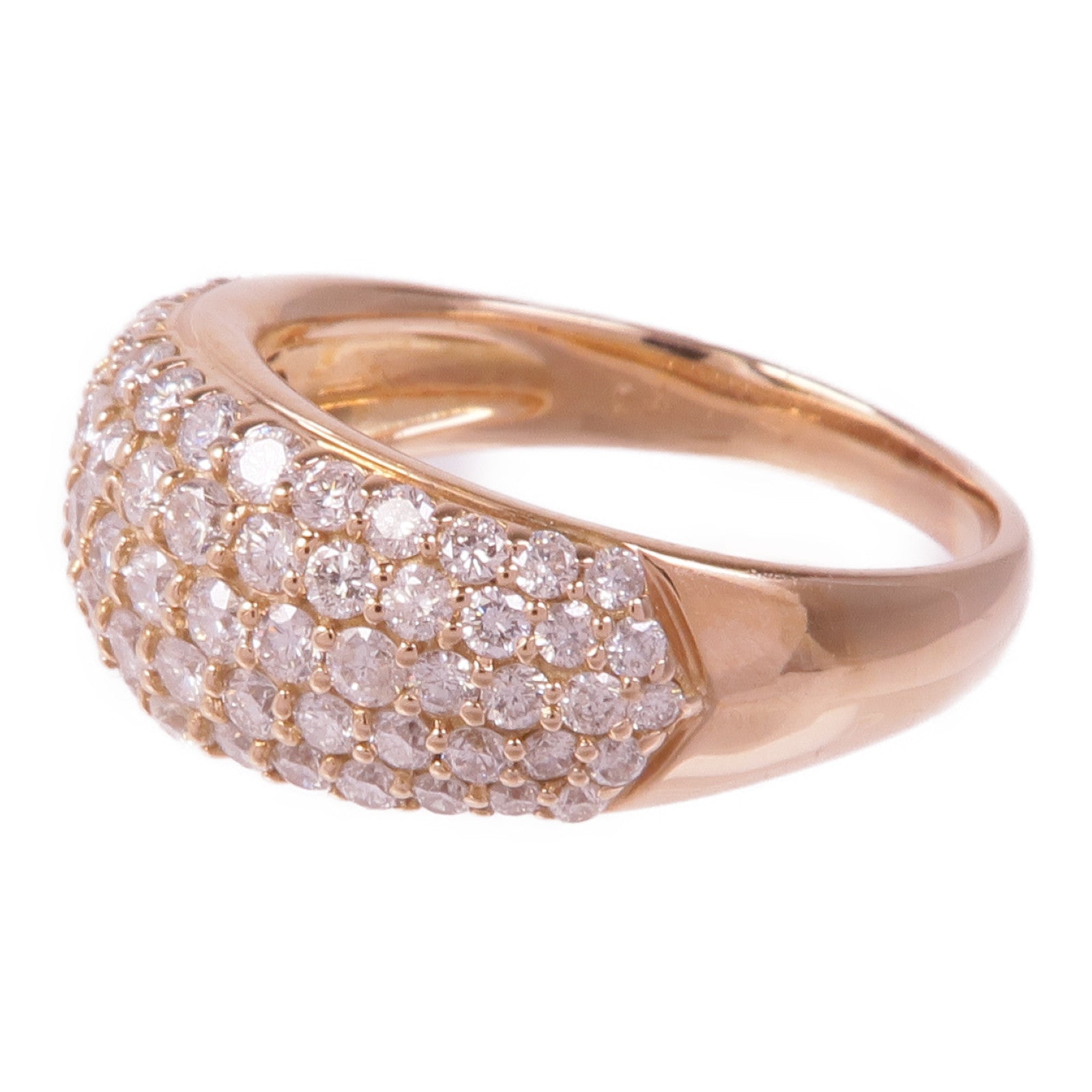 JEWELRY 18K玫瑰金Diamond Ring鑽石戒指US#7