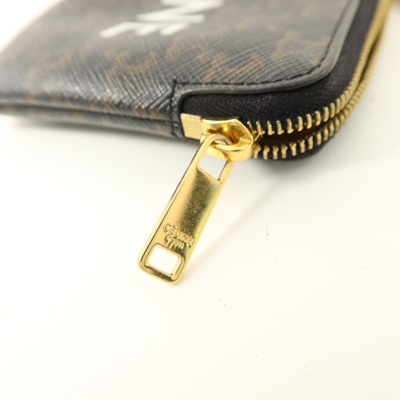 CELINE 塗層帆布Coin Purse零錢包