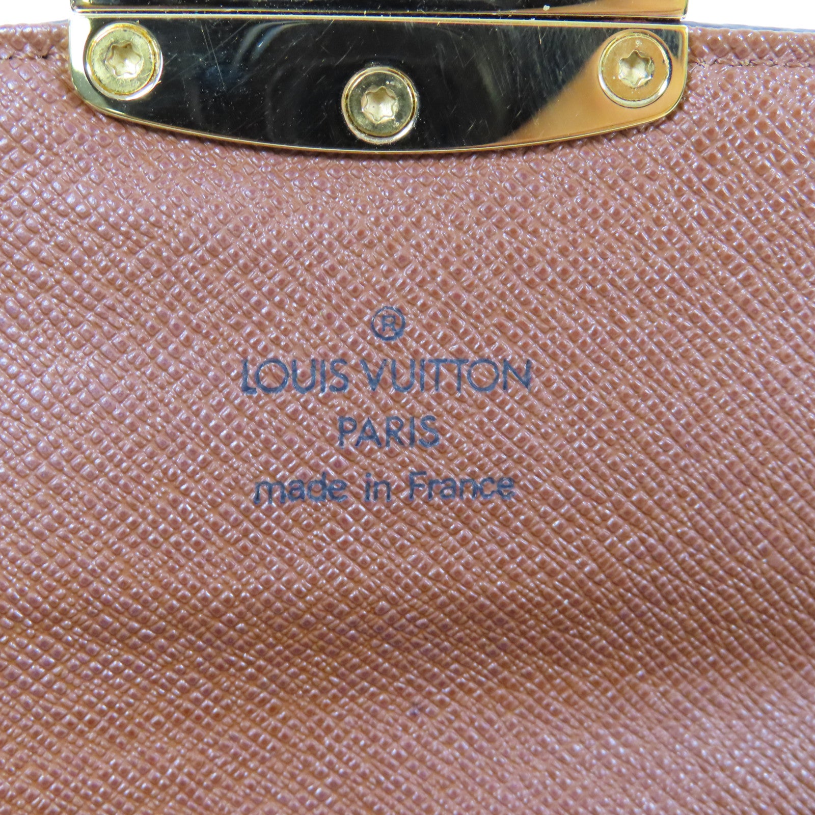 LOUIS VUITTON Monogram Portefeuille Sarah Etoile金扣長錢包啡色