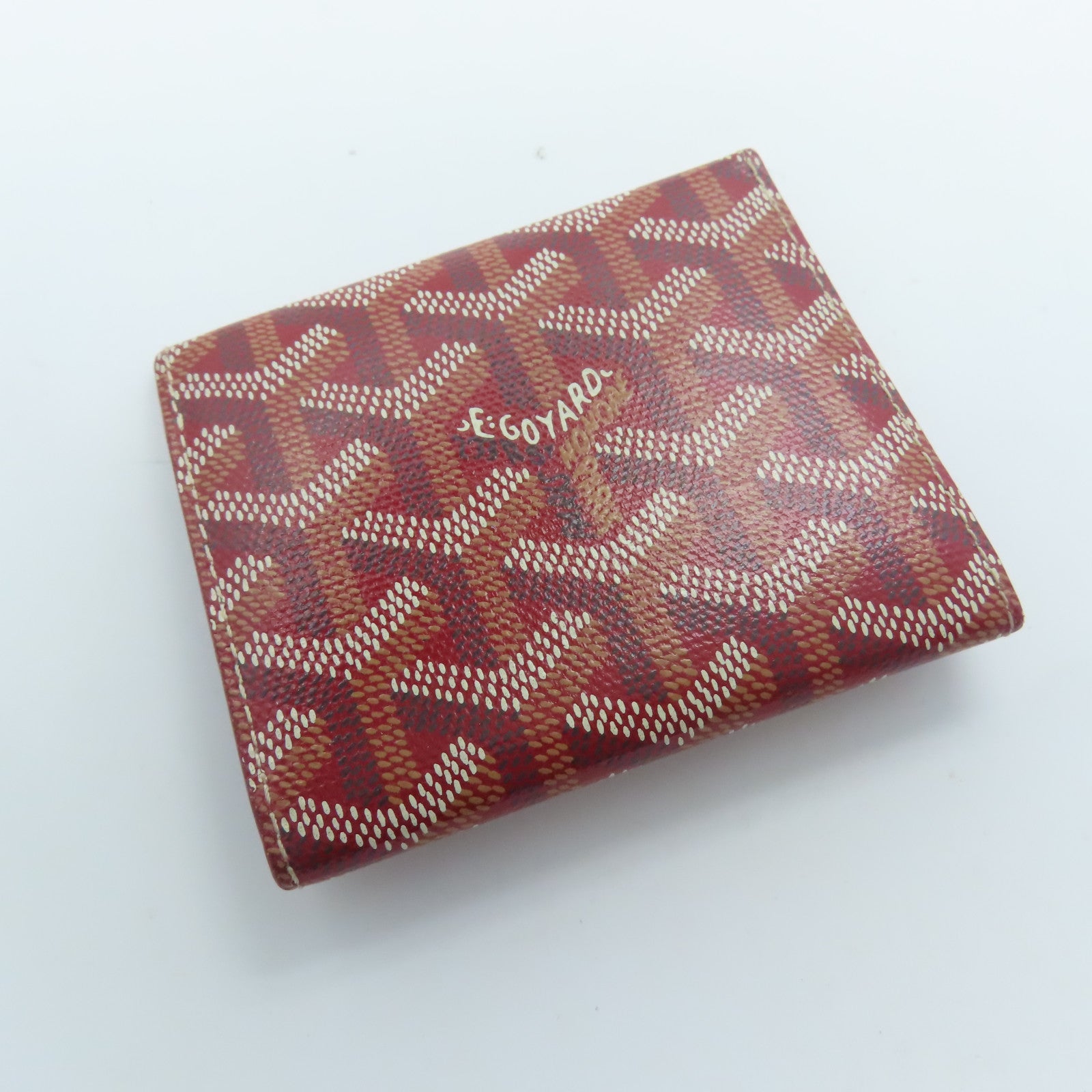 GOYARD 塗層帆布Card Case卡片包紅色