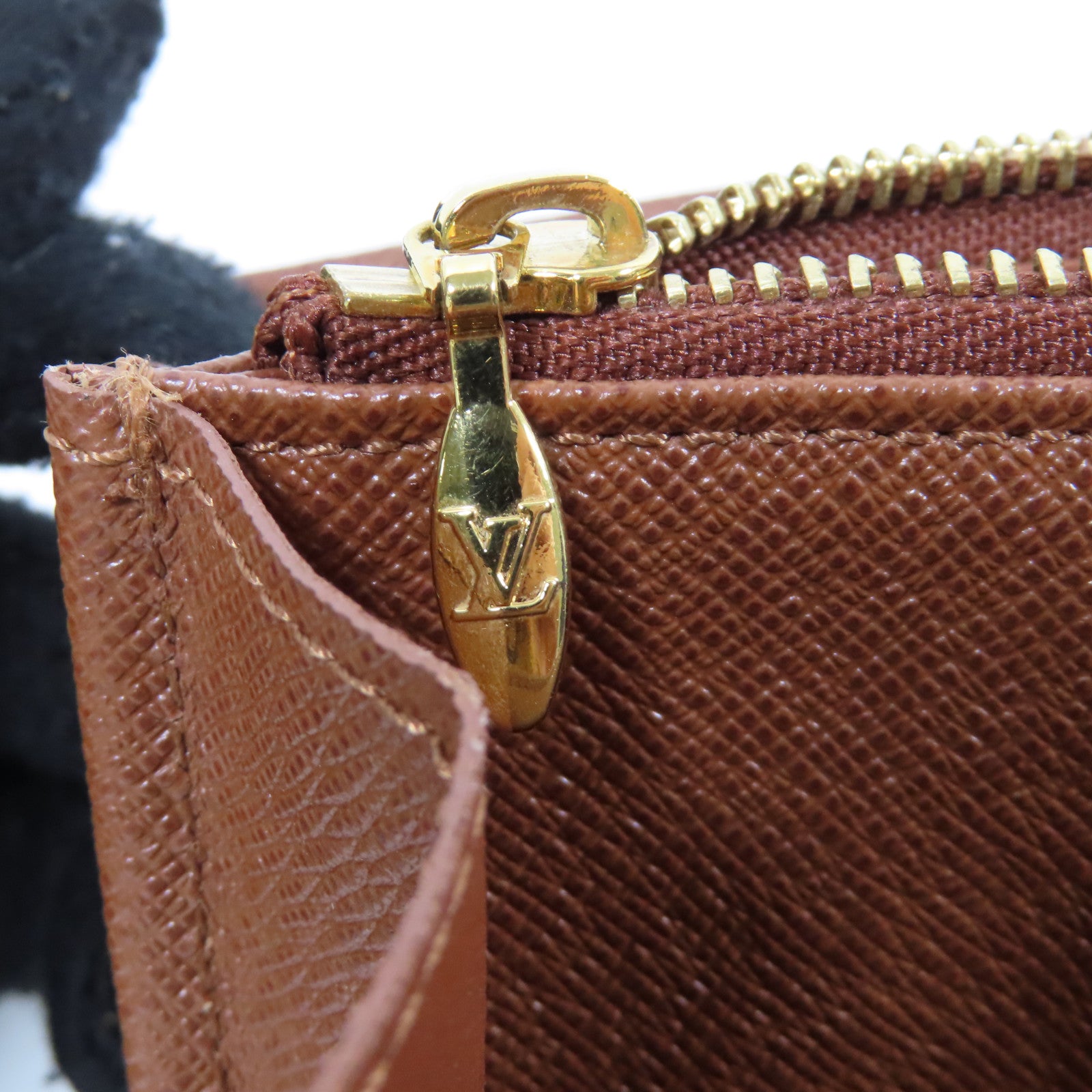 LOUIS VUITTON Monogram Portefeuille Sarah Etoile金扣長錢包啡色