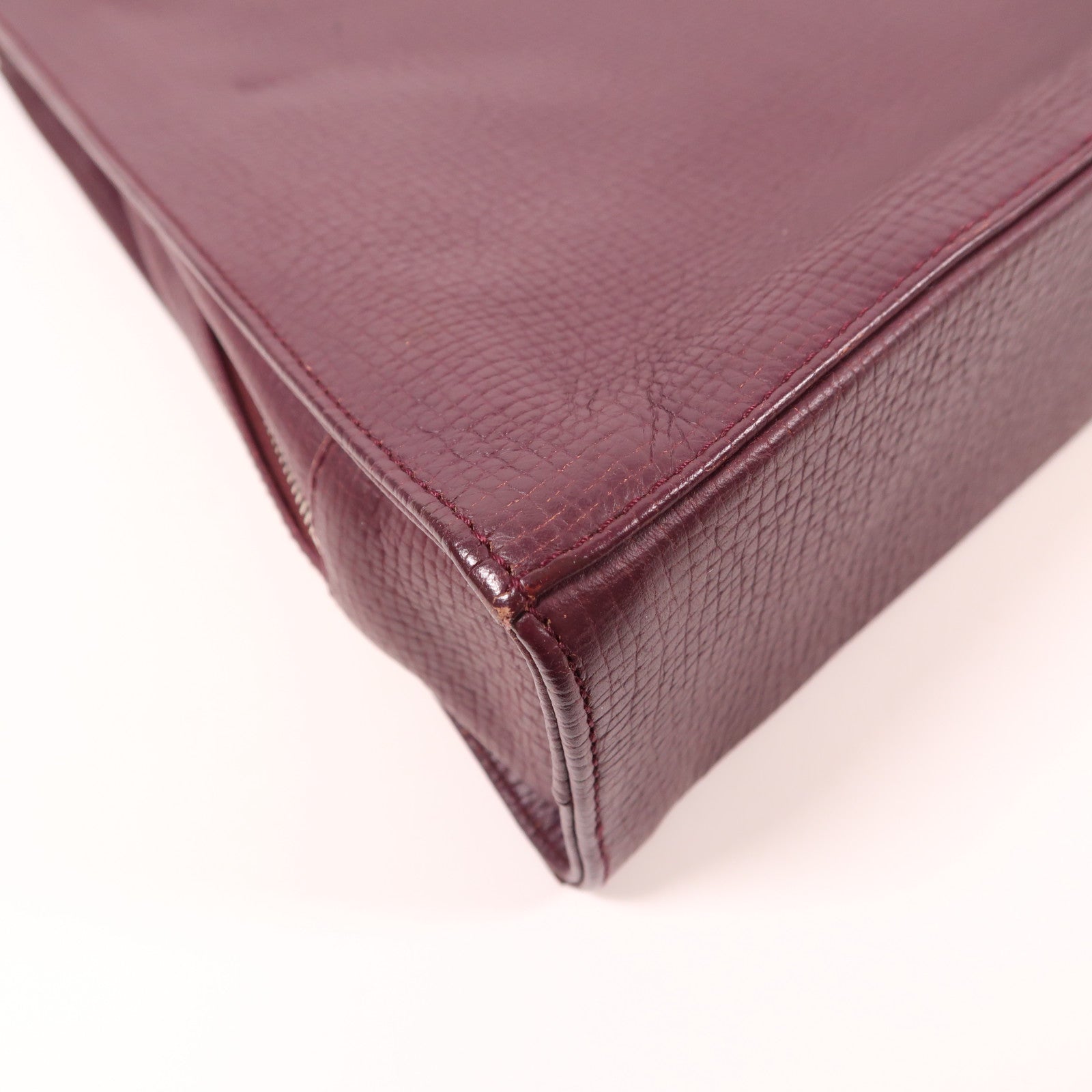 LOEWE 【激減優惠】牛皮皮革Shoulder Bag銀扣肩背袋