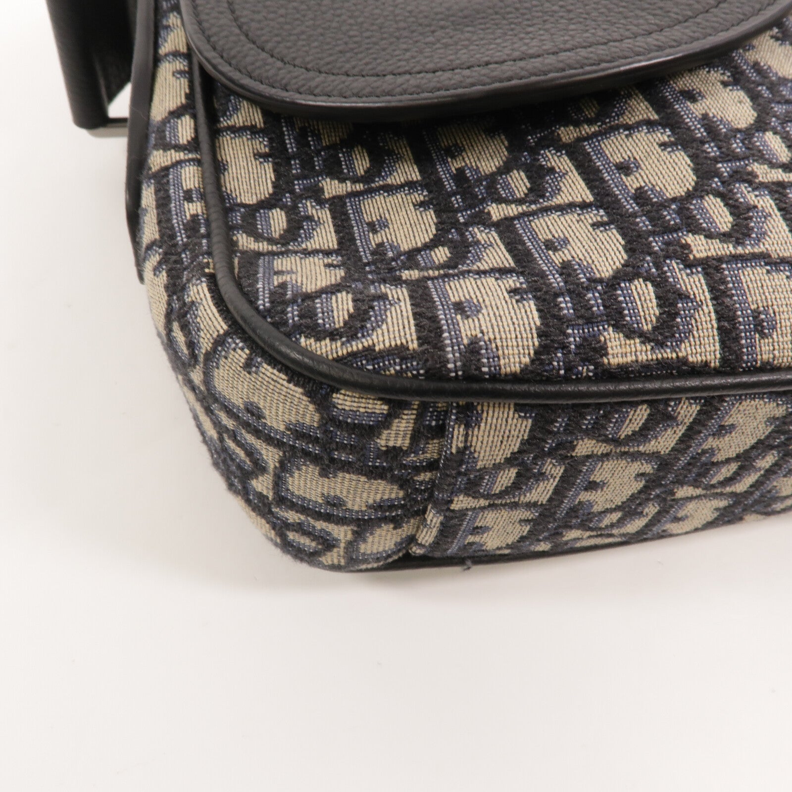 Dior 帆布Mini Saddle Messenger肩背袋