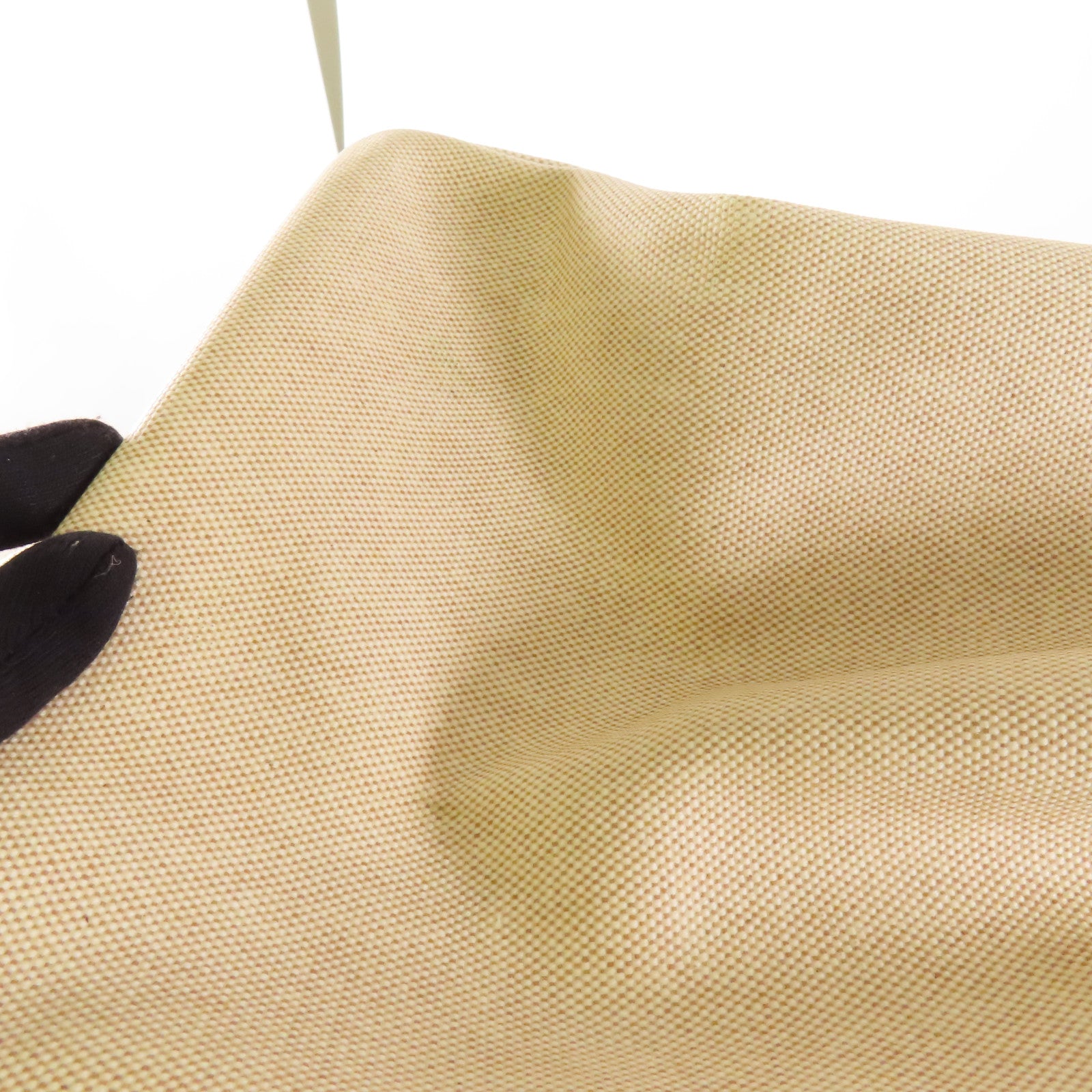 HERMES Toile H Herbag TGM銀扣手挽肩背兩用袋Beige