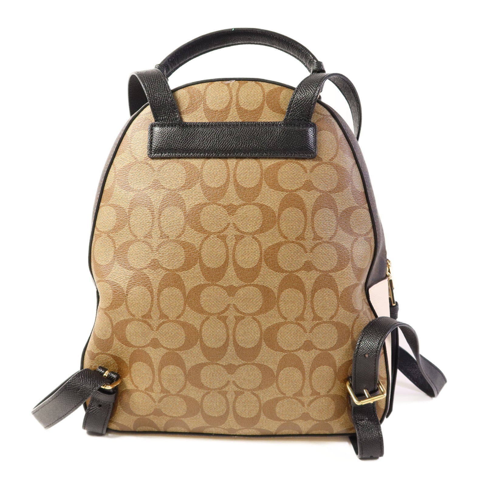 COACH 塗層帆布Backpack金扣背包