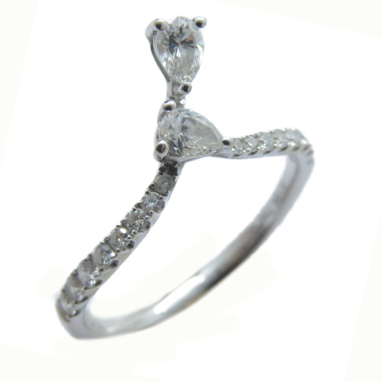 JEWELRY 18K白金Diamond Ring鑽石戒指US#5.75