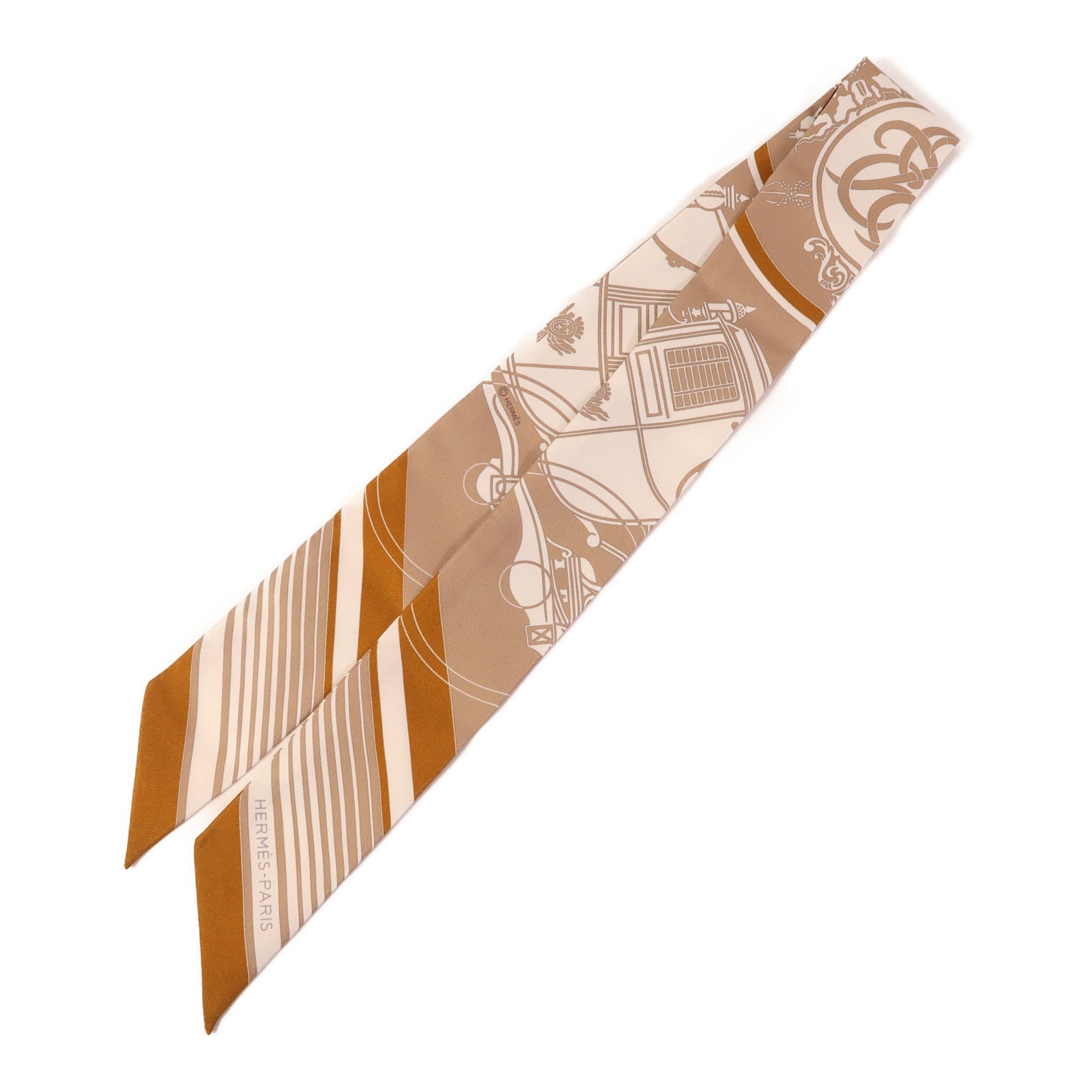 HERMES 絲質Twilly絲巾