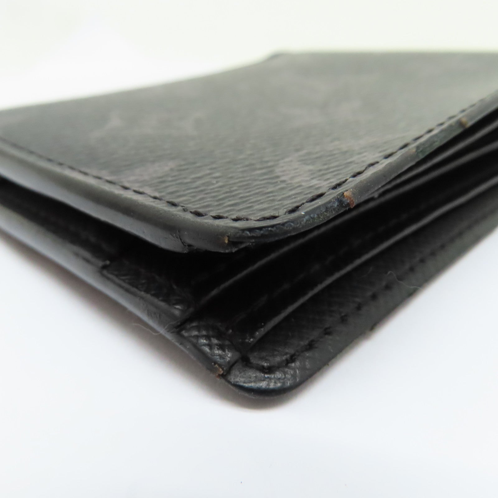 LOUIS VUITTON Monogram Eclipse Multiple Wallet錢包黑色