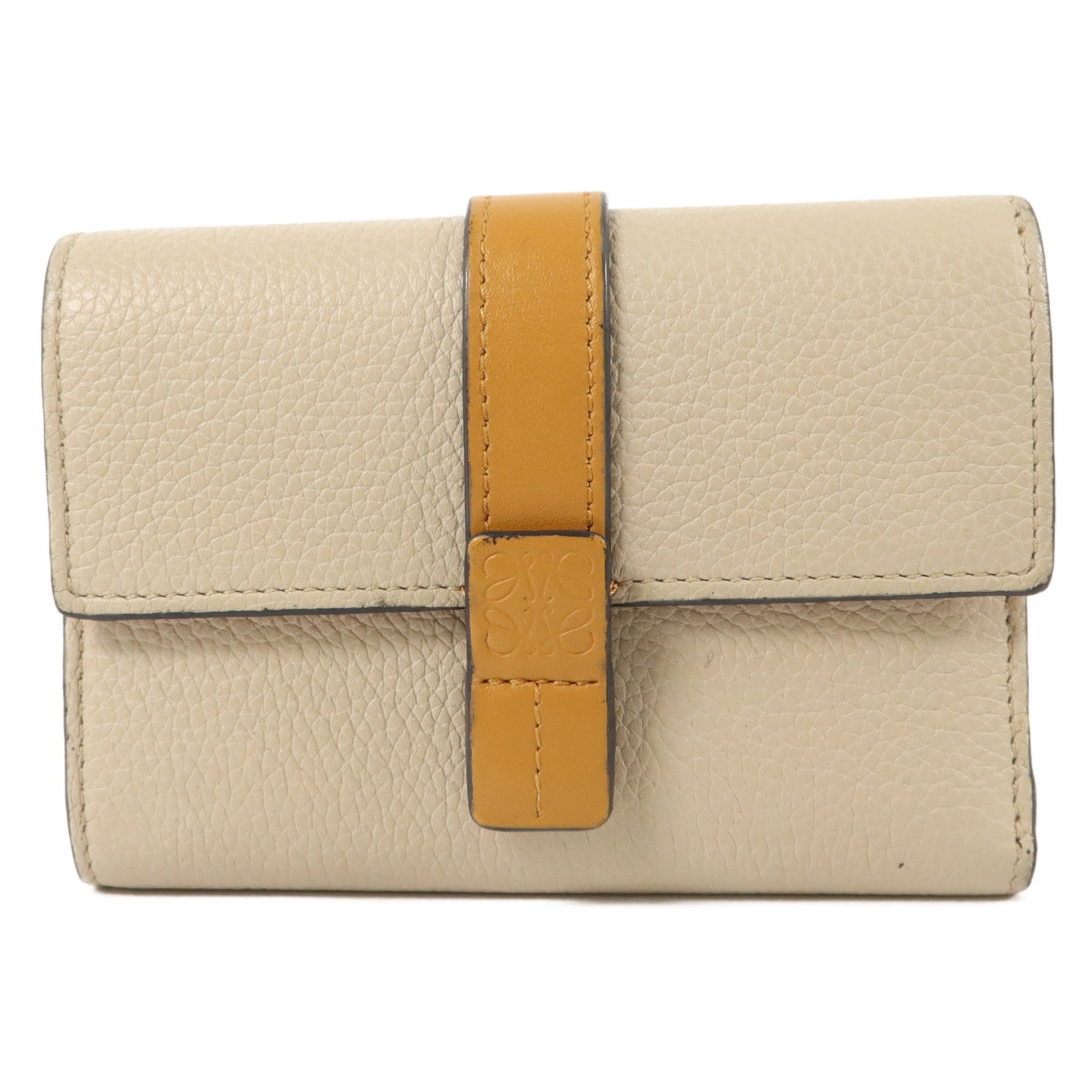 LOEWE 牛皮皮革Small Vertical Wallet錢包