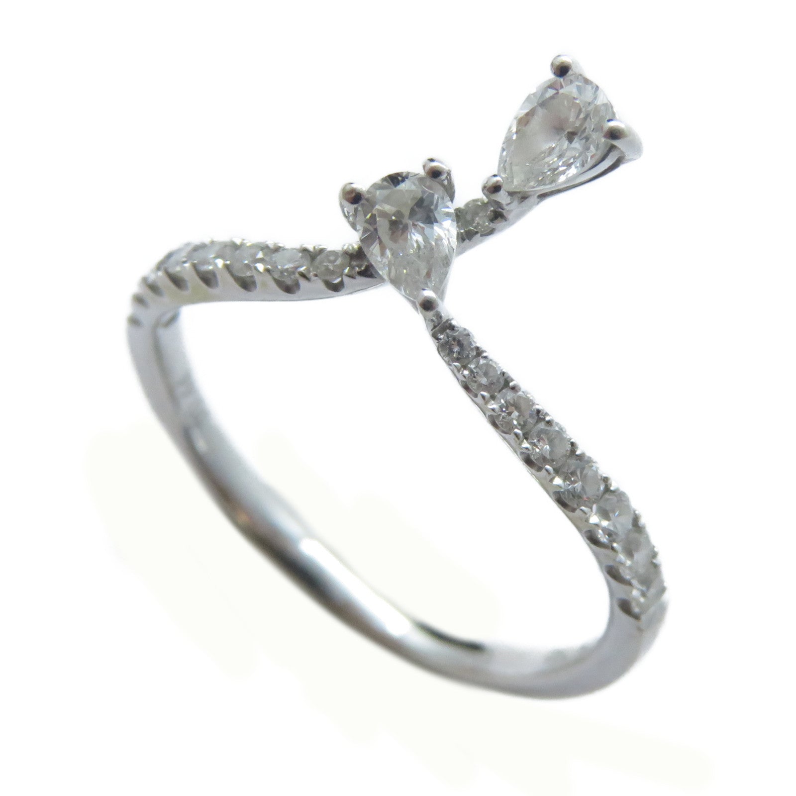 JEWELRY 18K白金Diamond Ring鑽石戒指US#5.75