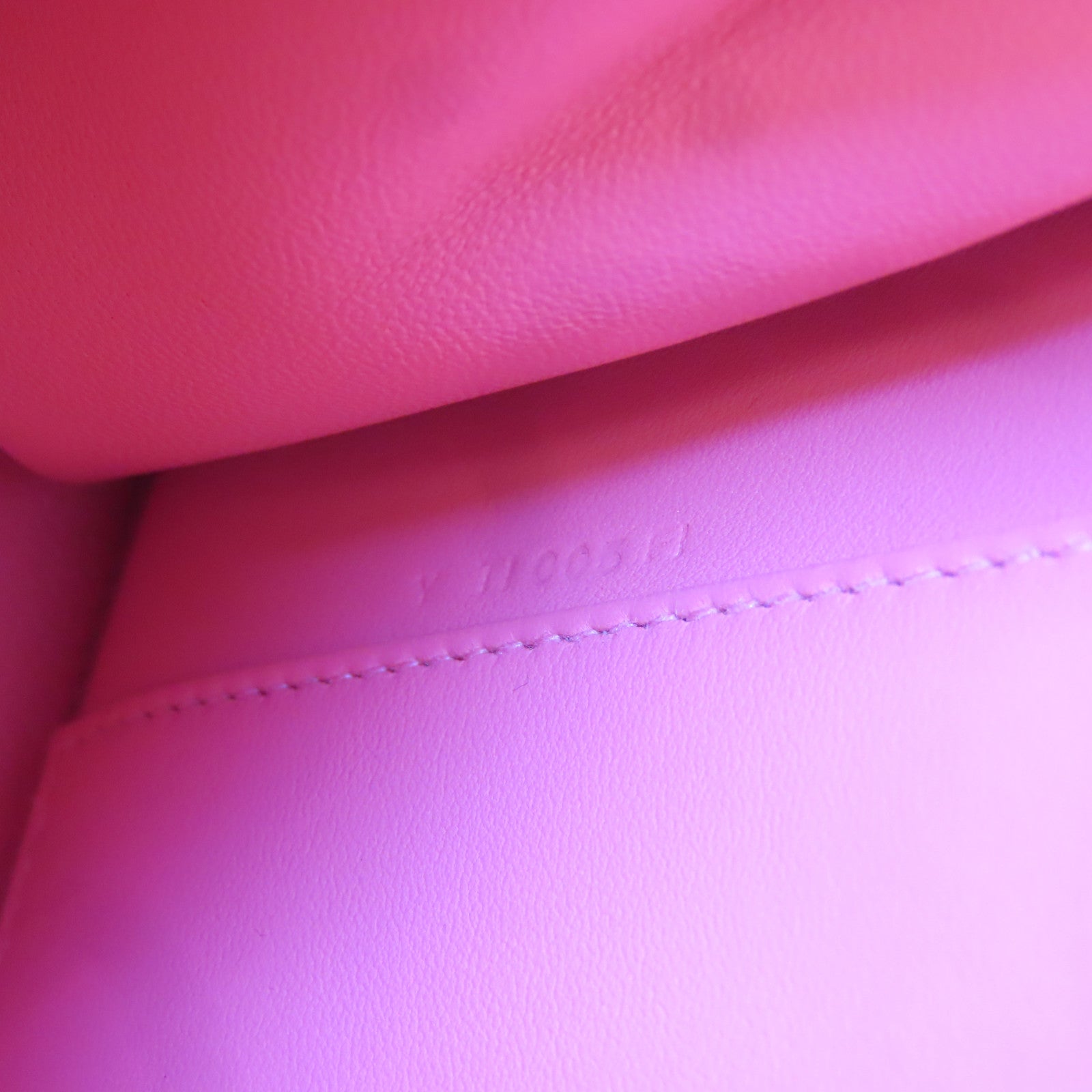 HERMES Evercolor皮革Kelly Danse II銀扣肩背袋腰包Rose Azalee/粉紅色