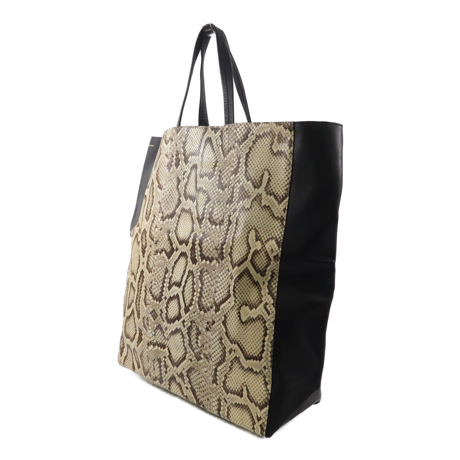 CELINE 蛇皮皮革Vertical Cabas Tote手挽袋