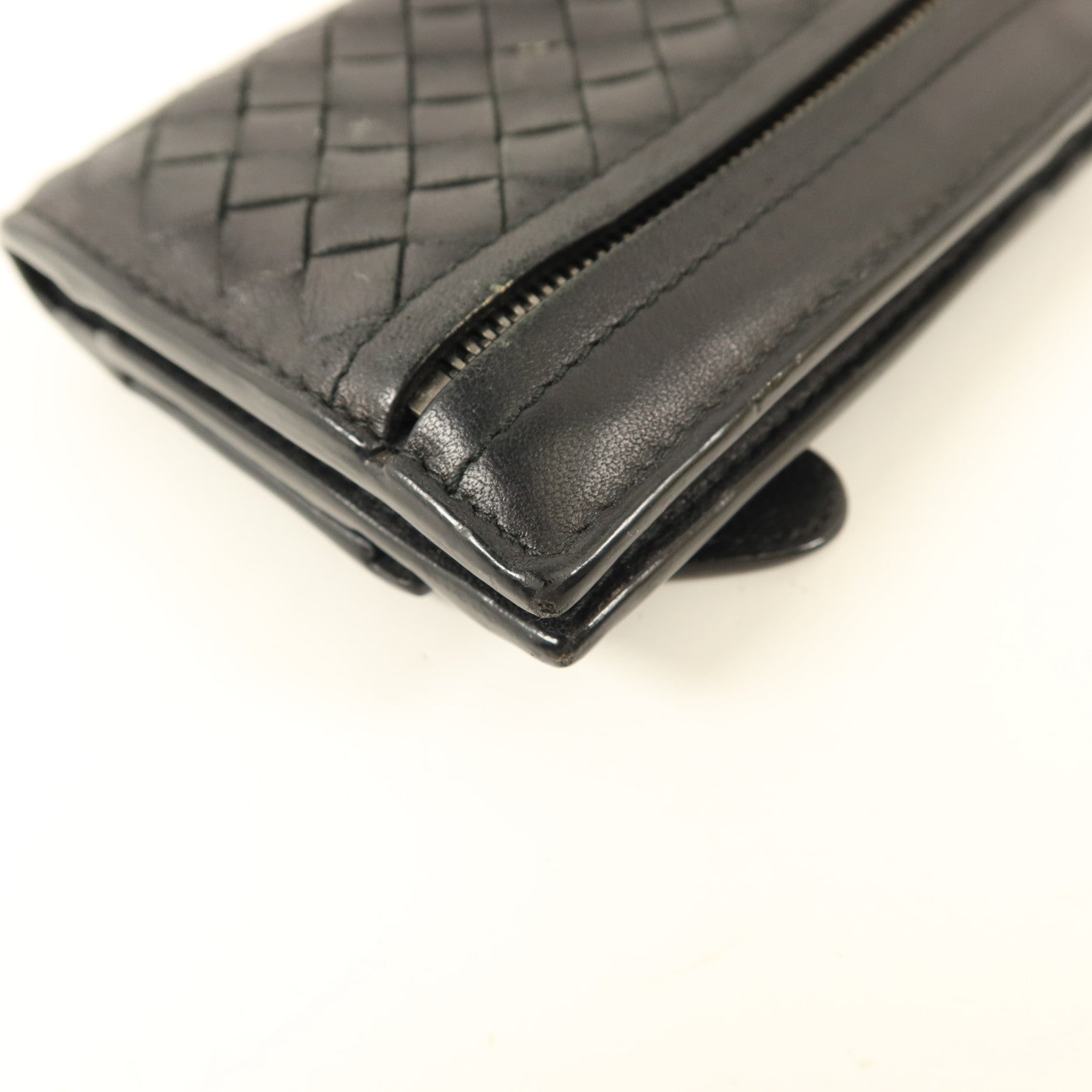 BOTTEGA VENETA 羊皮皮革Bifold Wallet錢包