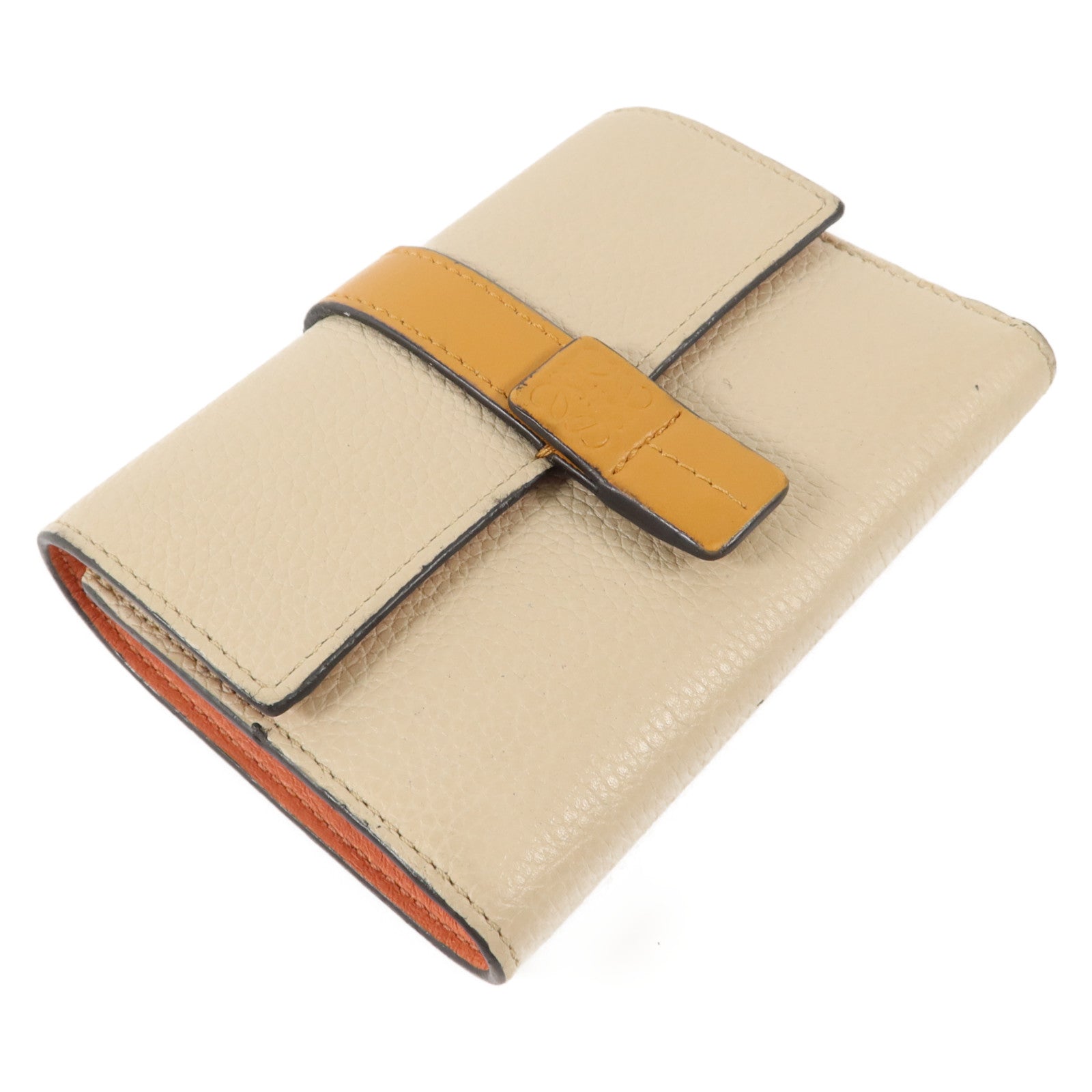 LOEWE 牛皮皮革Small Vertical Wallet錢包