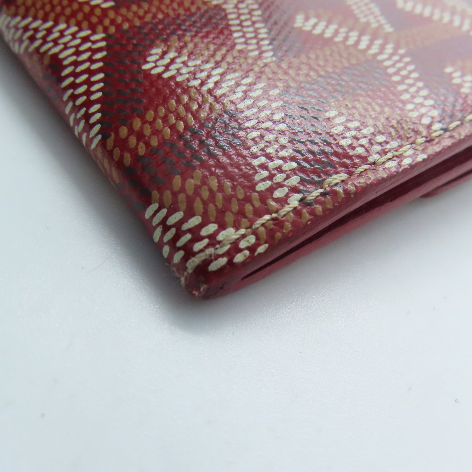 GOYARD 塗層帆布Card Case卡片包紅色