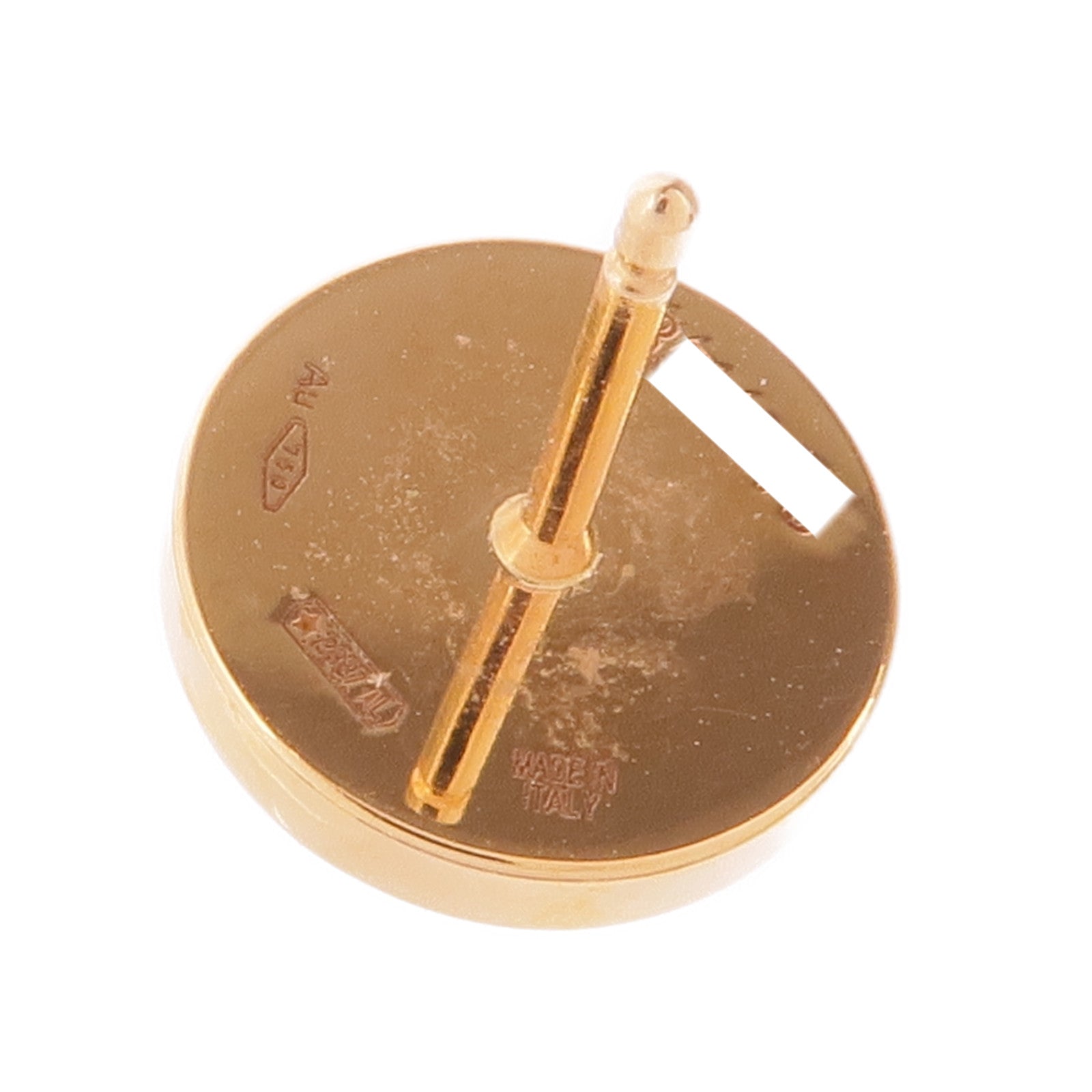 BVLGARI 18K玫瑰金Single Earring鑽石耳環