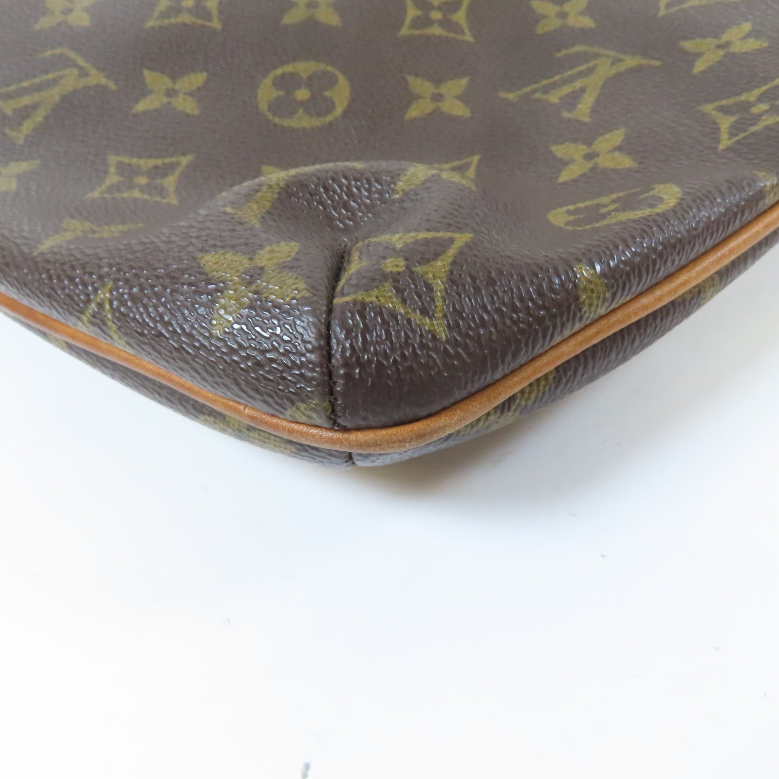 LOUIS VUITTON Monogram Musette Tango金扣肩背袋啡色