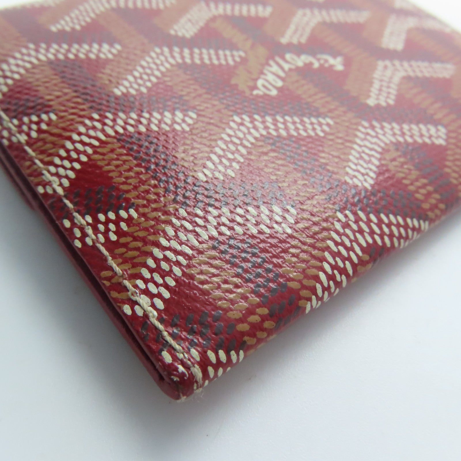 GOYARD 塗層帆布Card Case卡片包紅色