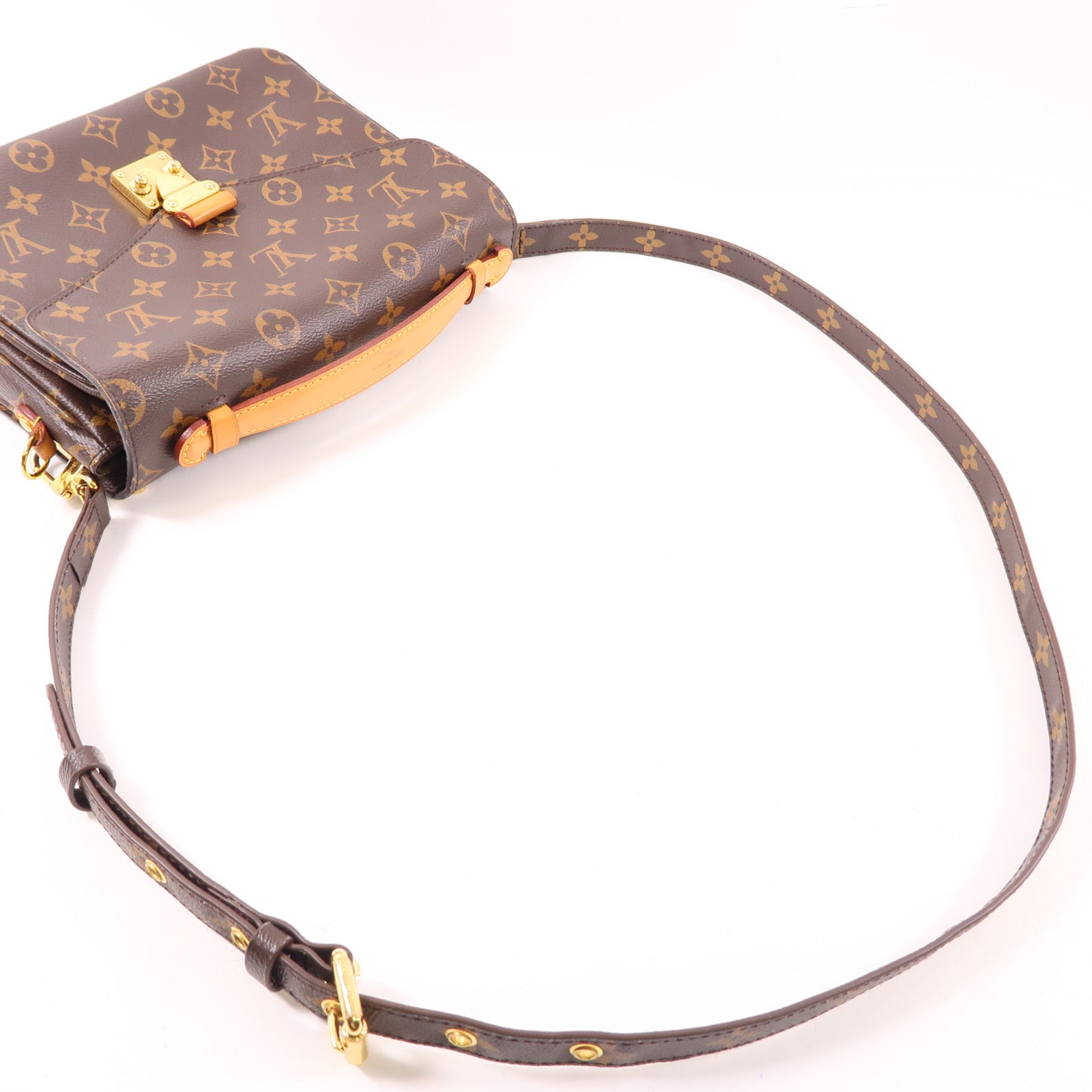 LOUIS VUITTON LV GHW Pochette Metis MM 2 Way Shoulder Bag M44875 Monogram Brown