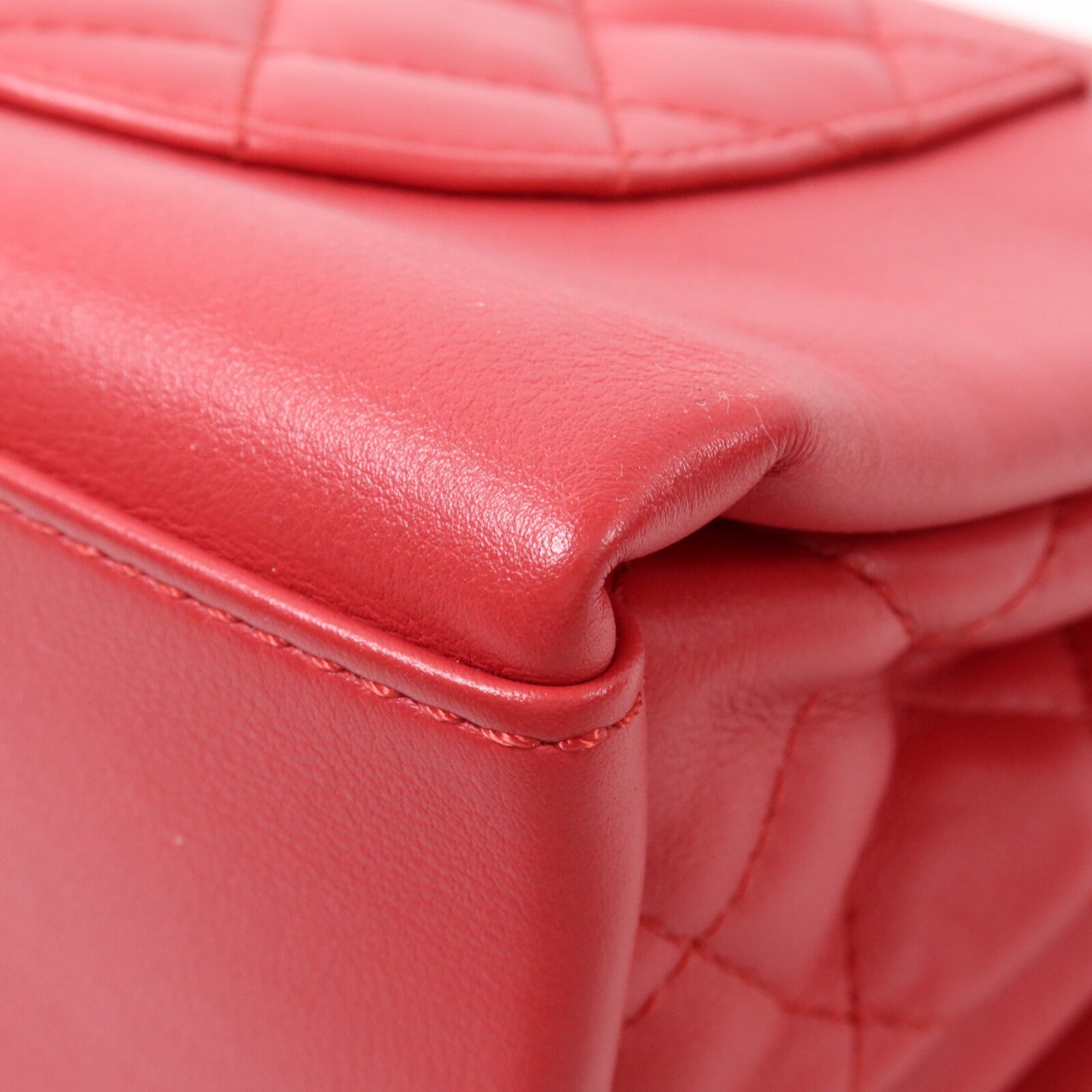 CHANEL 牛皮皮革Tramezzo Flap Bag鏈帶肩背袋
