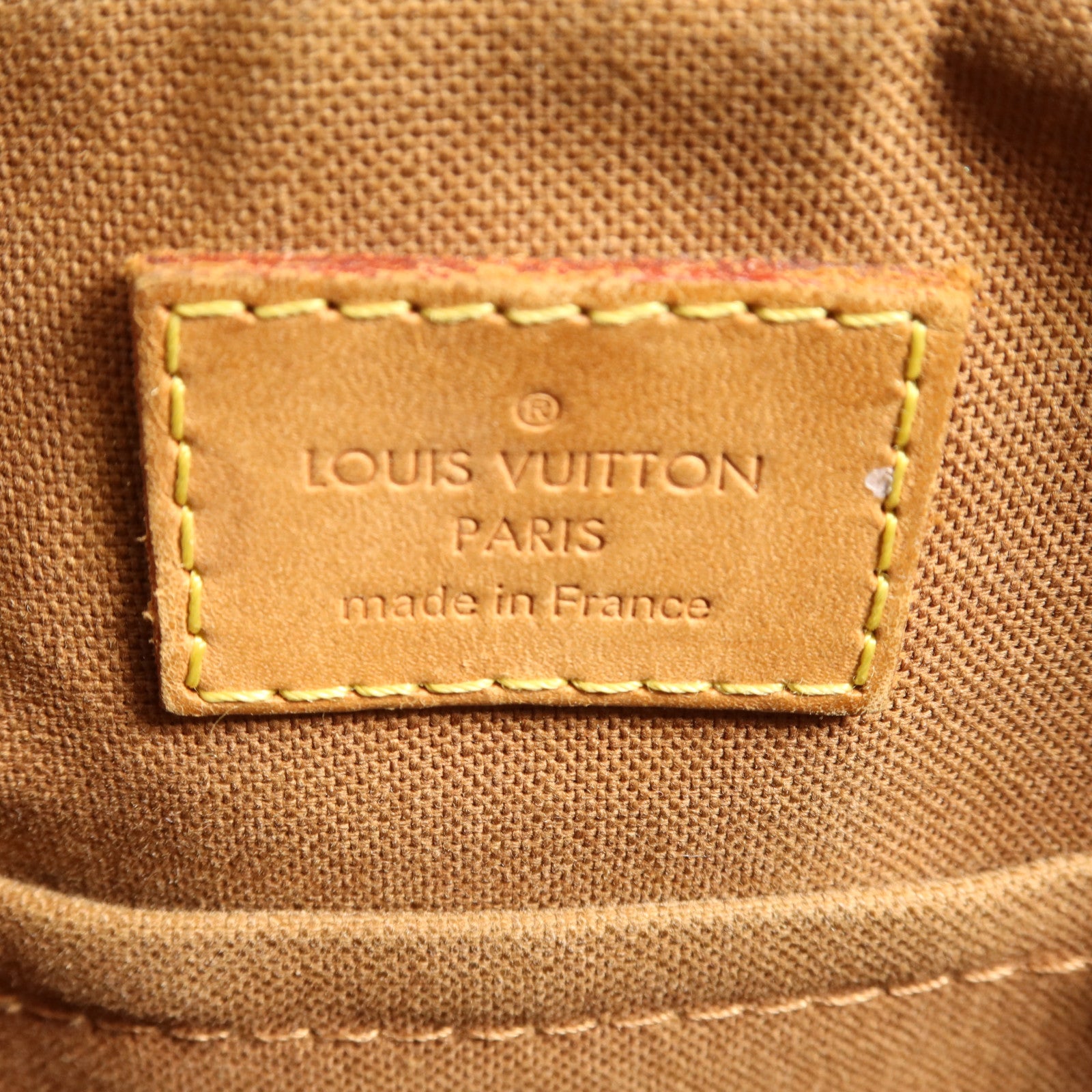 LOUIS VUITTON Monogram Tivoli PM金扣手挽袋