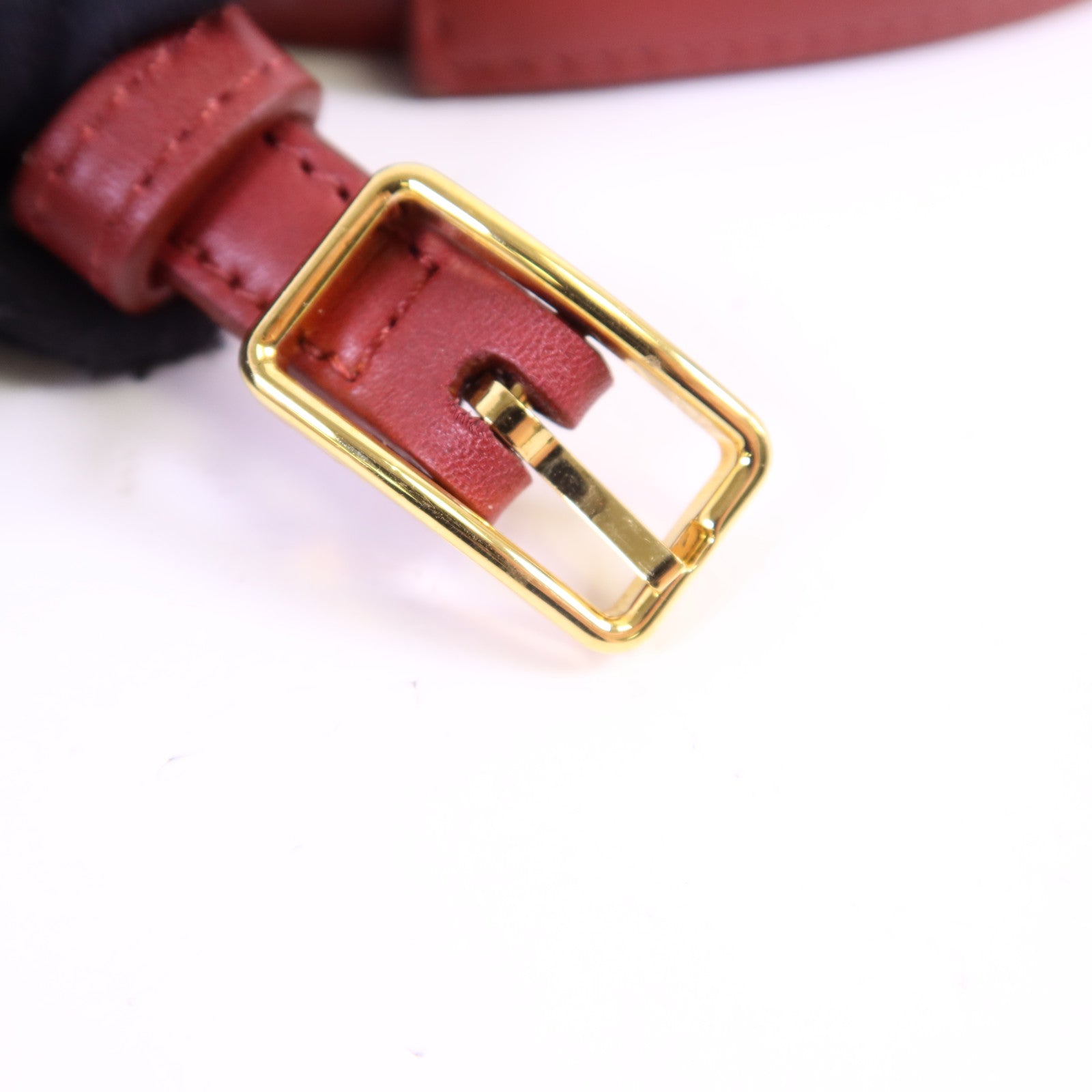 LOEWE 【激減優惠】羊皮皮革Goya金扣肩背袋