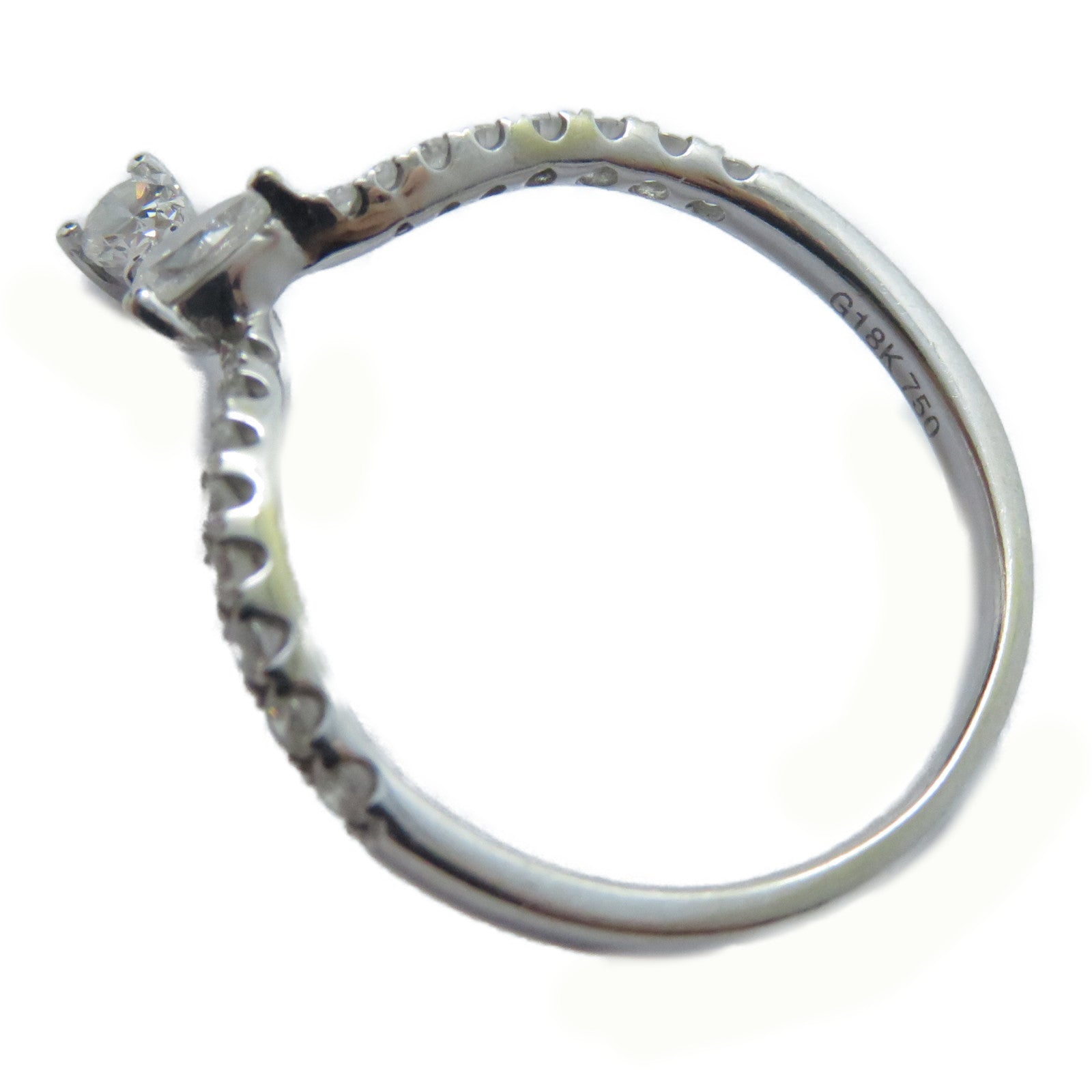 JEWELRY 18K白金Diamond Ring鑽石戒指US#5.75