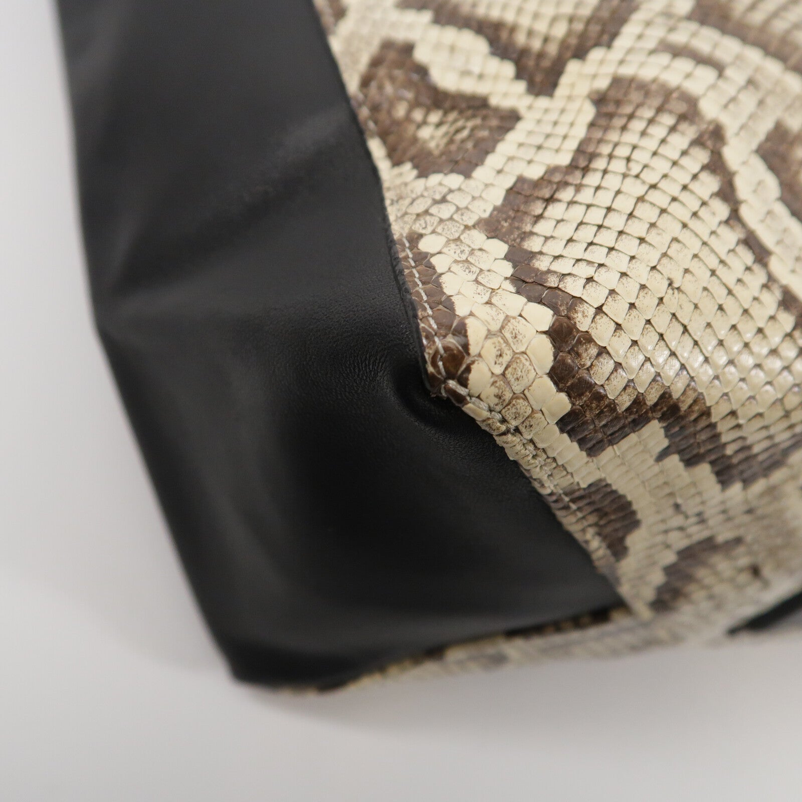 CELINE 蛇皮皮革Vertical Cabas Tote手挽袋