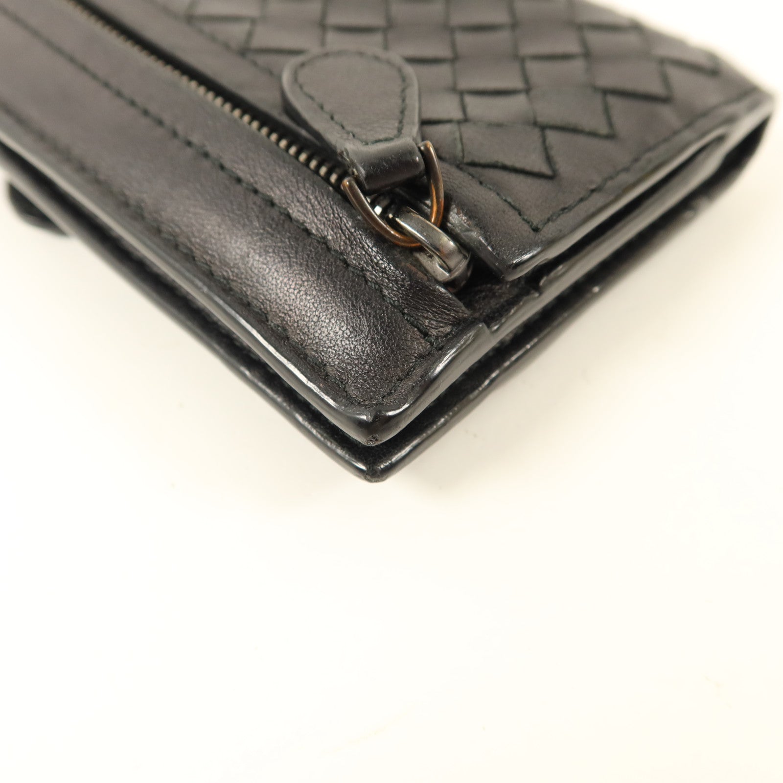 BOTTEGA VENETA 羊皮皮革Bifold Wallet錢包