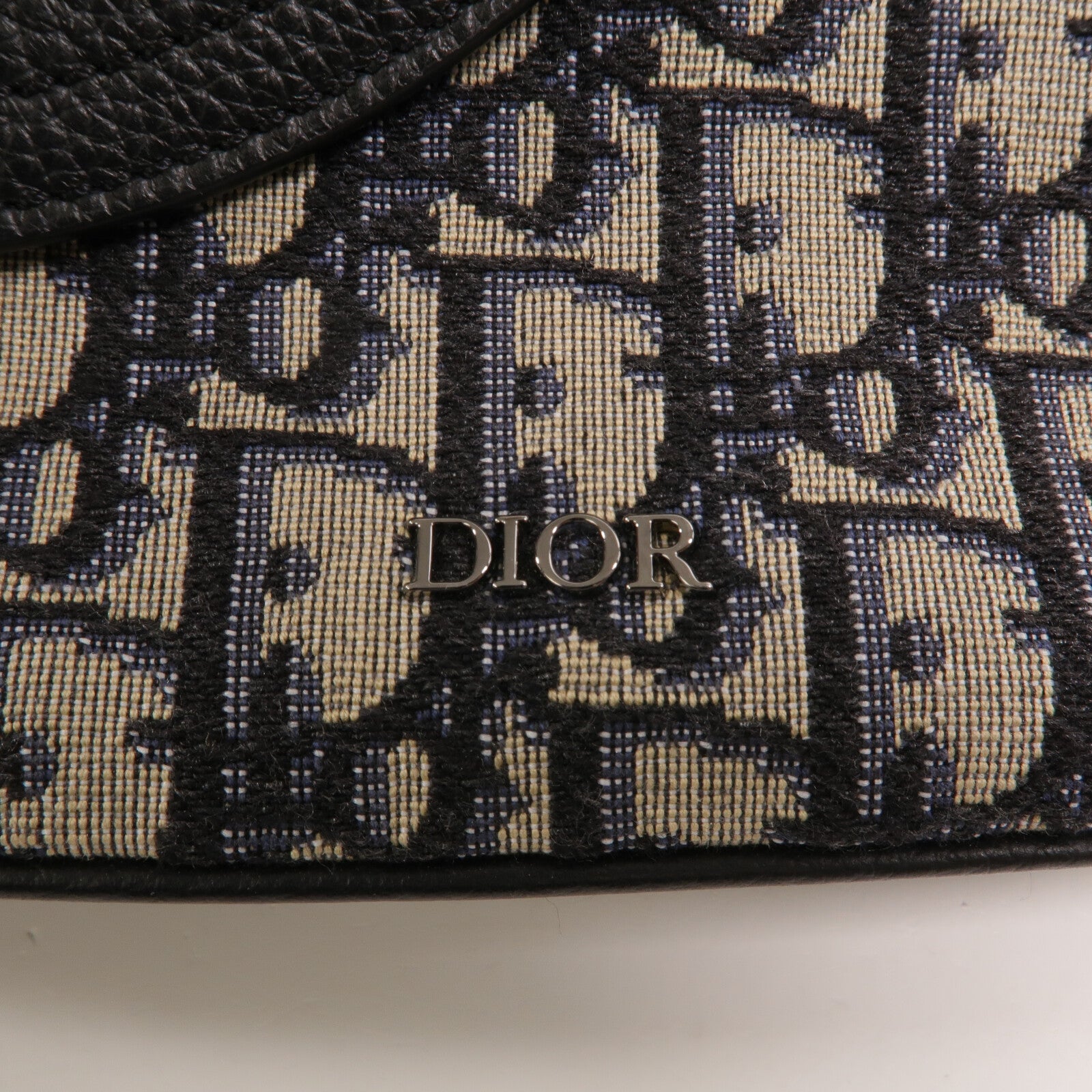Dior 帆布Mini Saddle Messenger肩背袋
