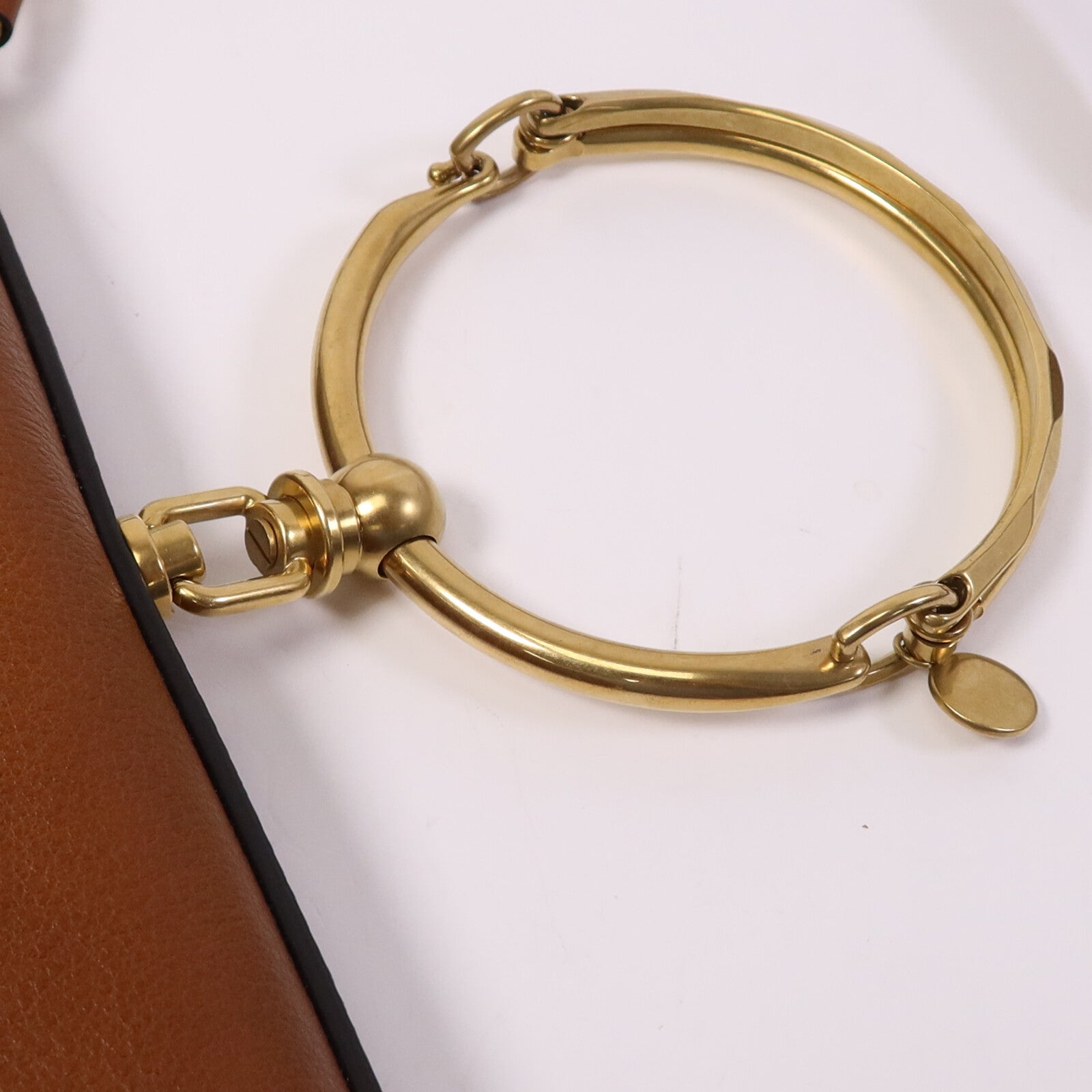 Chloe 牛皮皮革Nile Minaudiere金扣手挽肩背兩用袋
