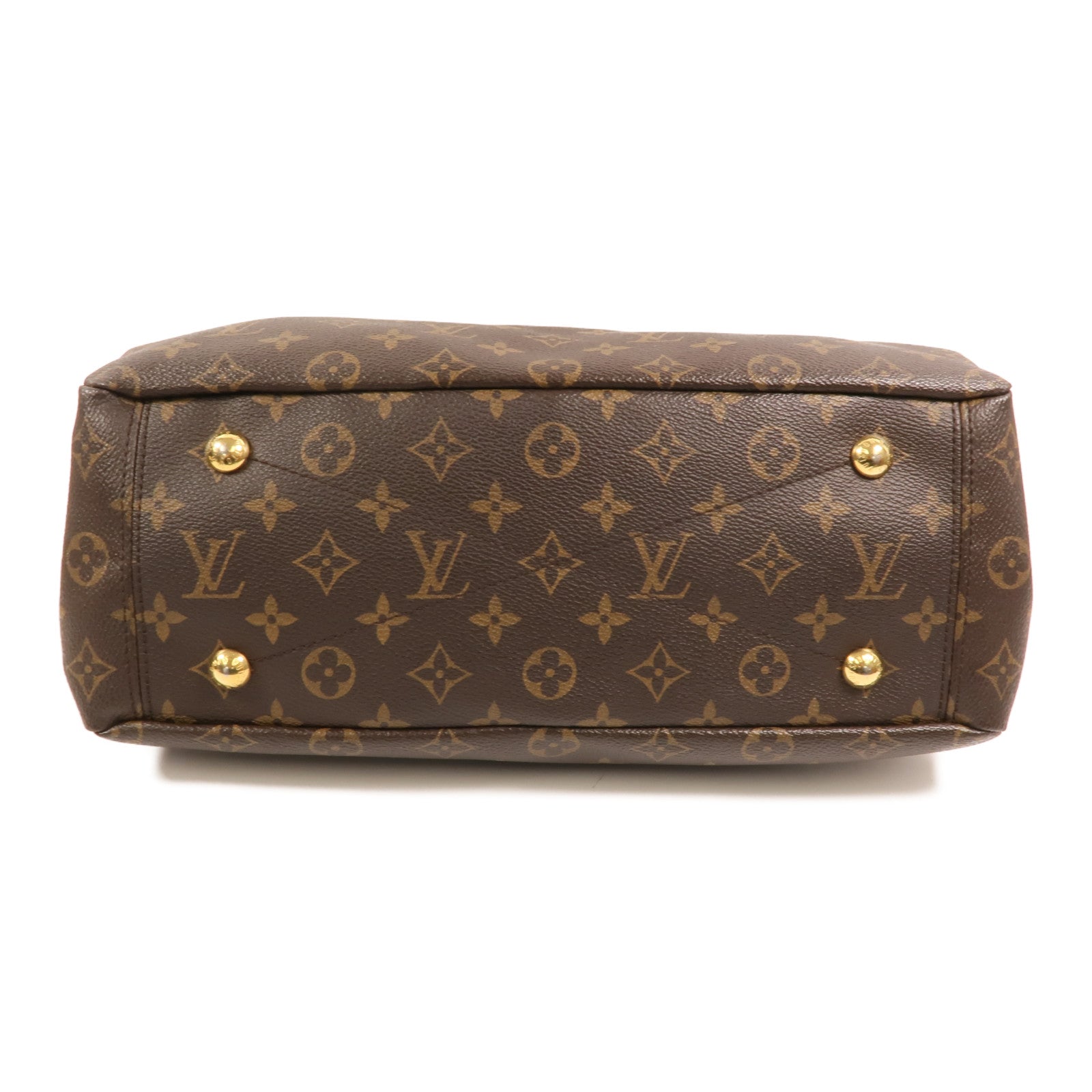 LOUIS VUITTON Monogram Pallas MM金扣手挽肩背兩用袋
