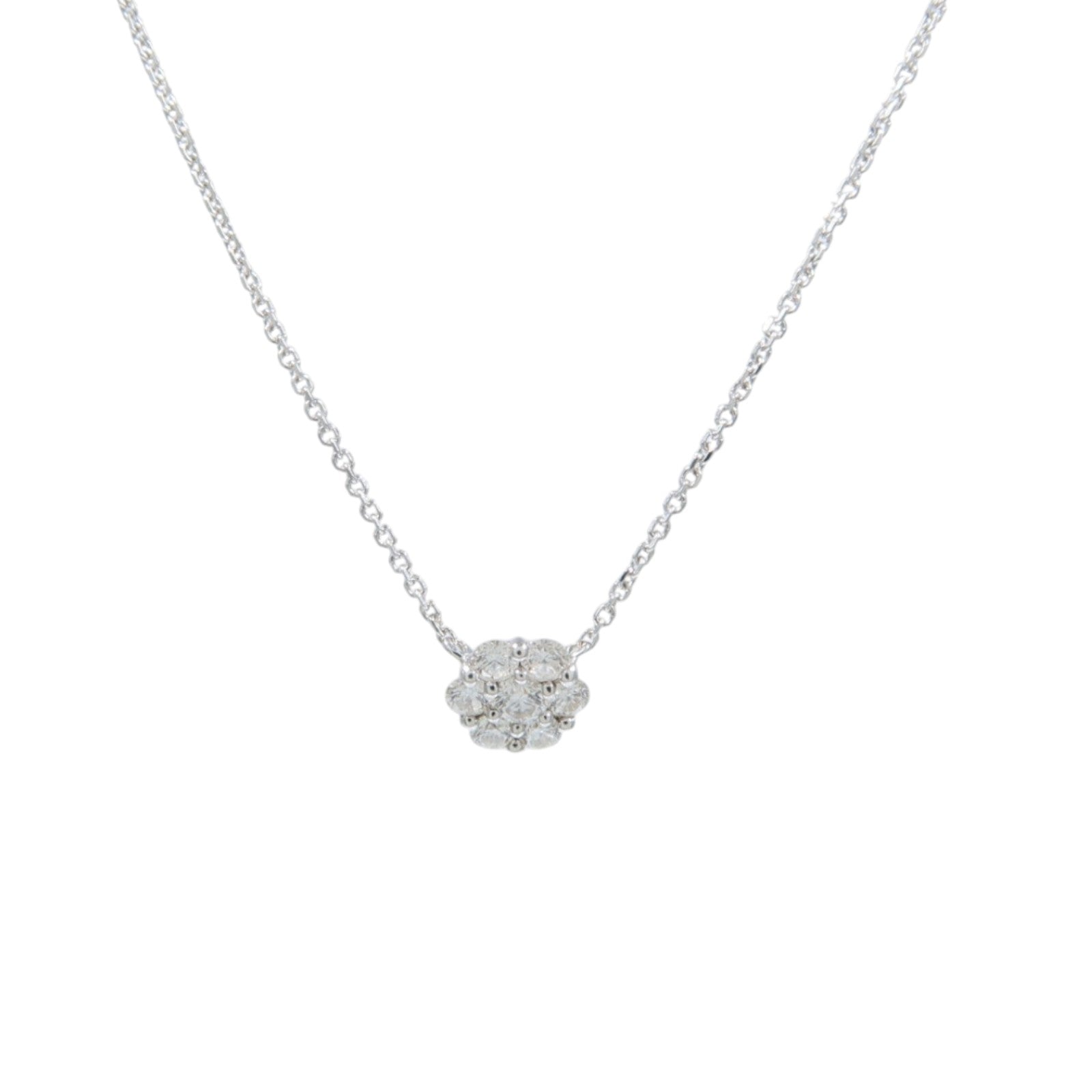 JEWELRY 10K白金Diamond Necklace鑽石項鍊