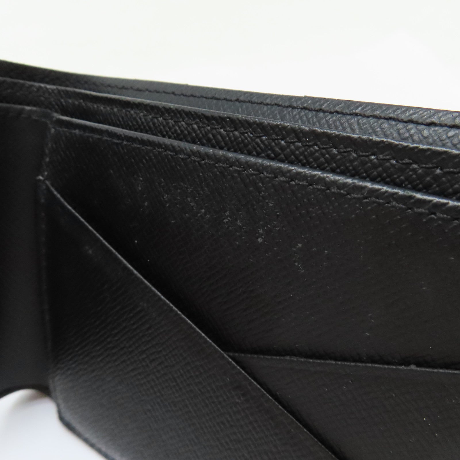 LOUIS VUITTON Monogram Eclipse Multiple Wallet錢包黑色