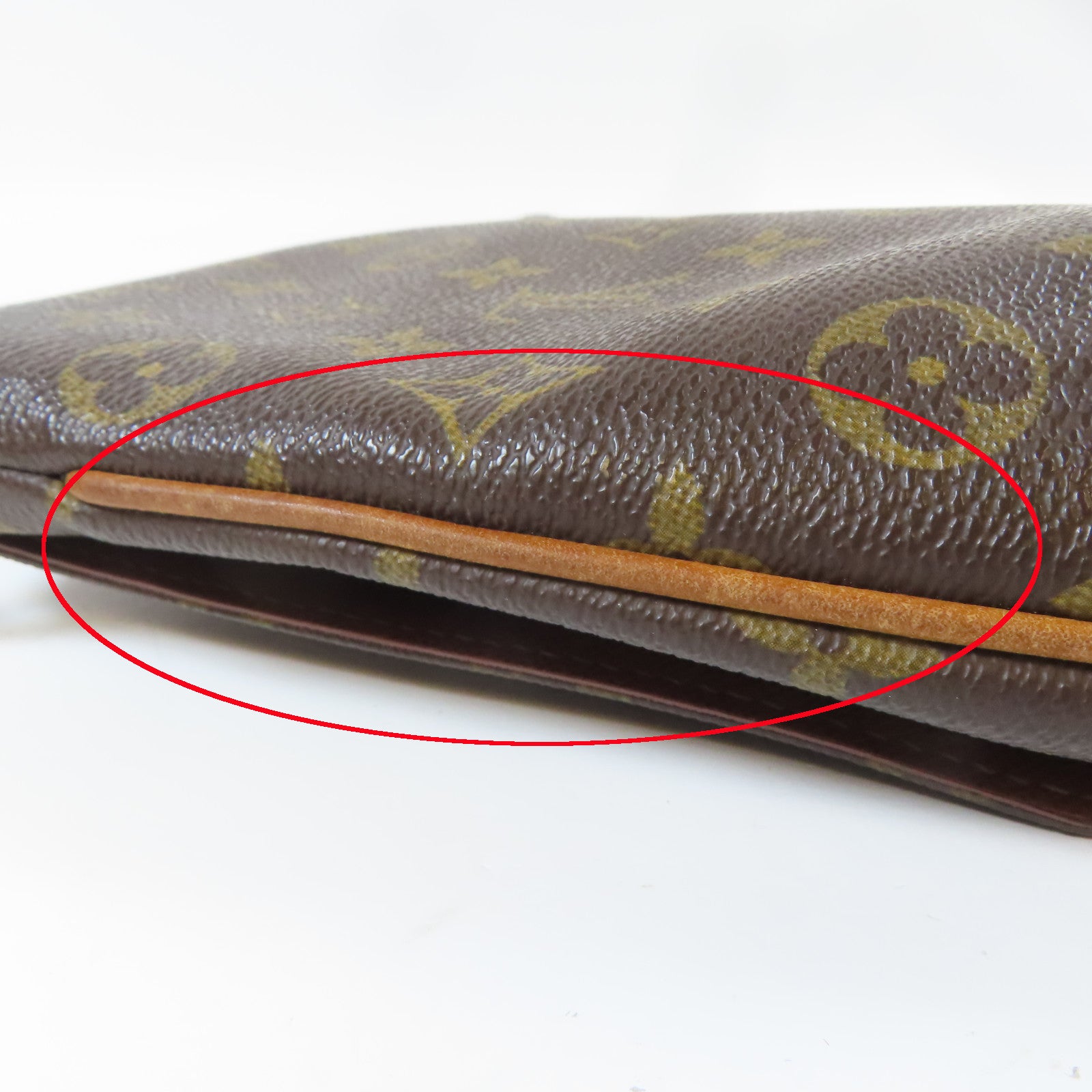 LOUIS VUITTON Monogram Musette Tango金扣肩背袋啡色