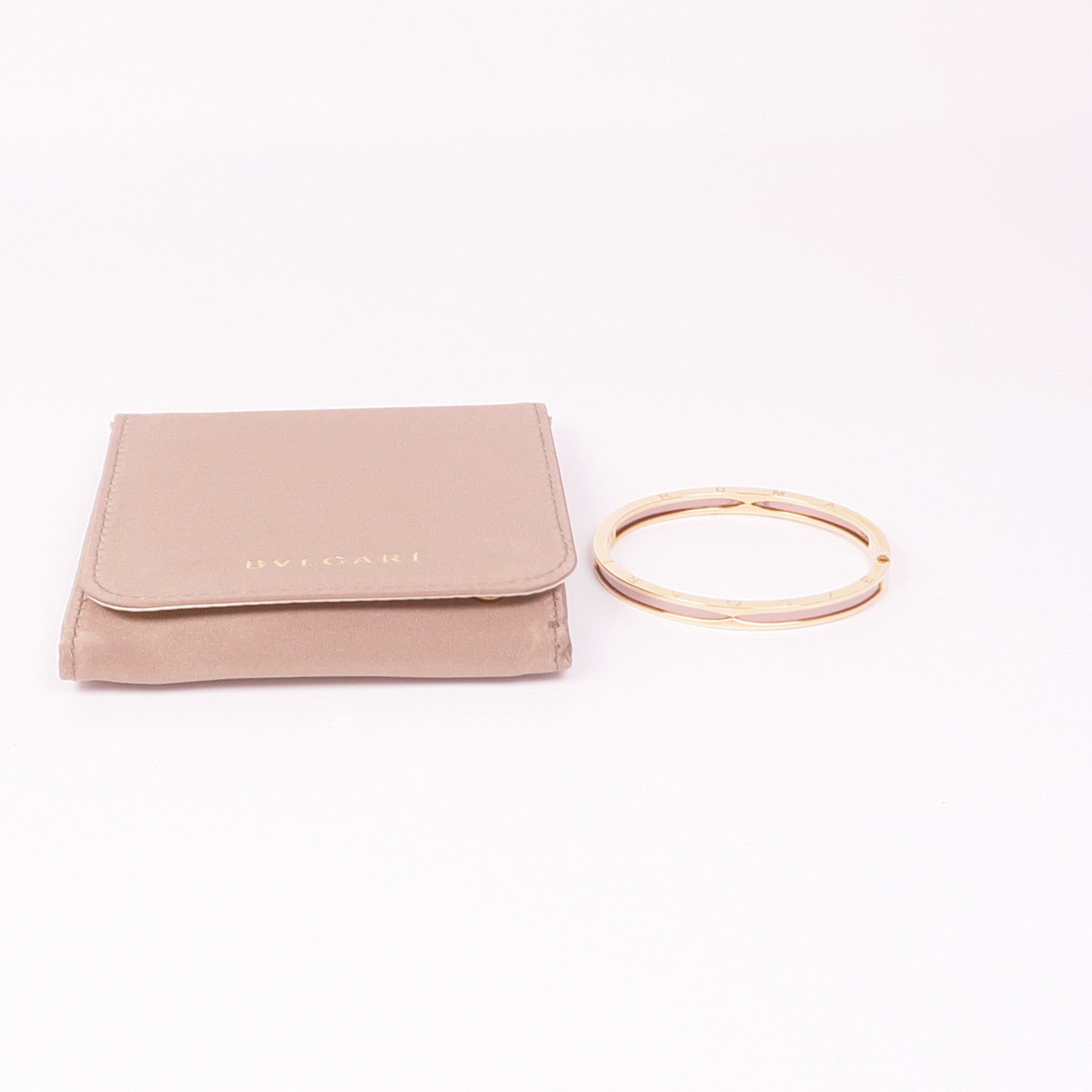BVLGARI 18K玫瑰金B-Zero1 Bracelet手鐲