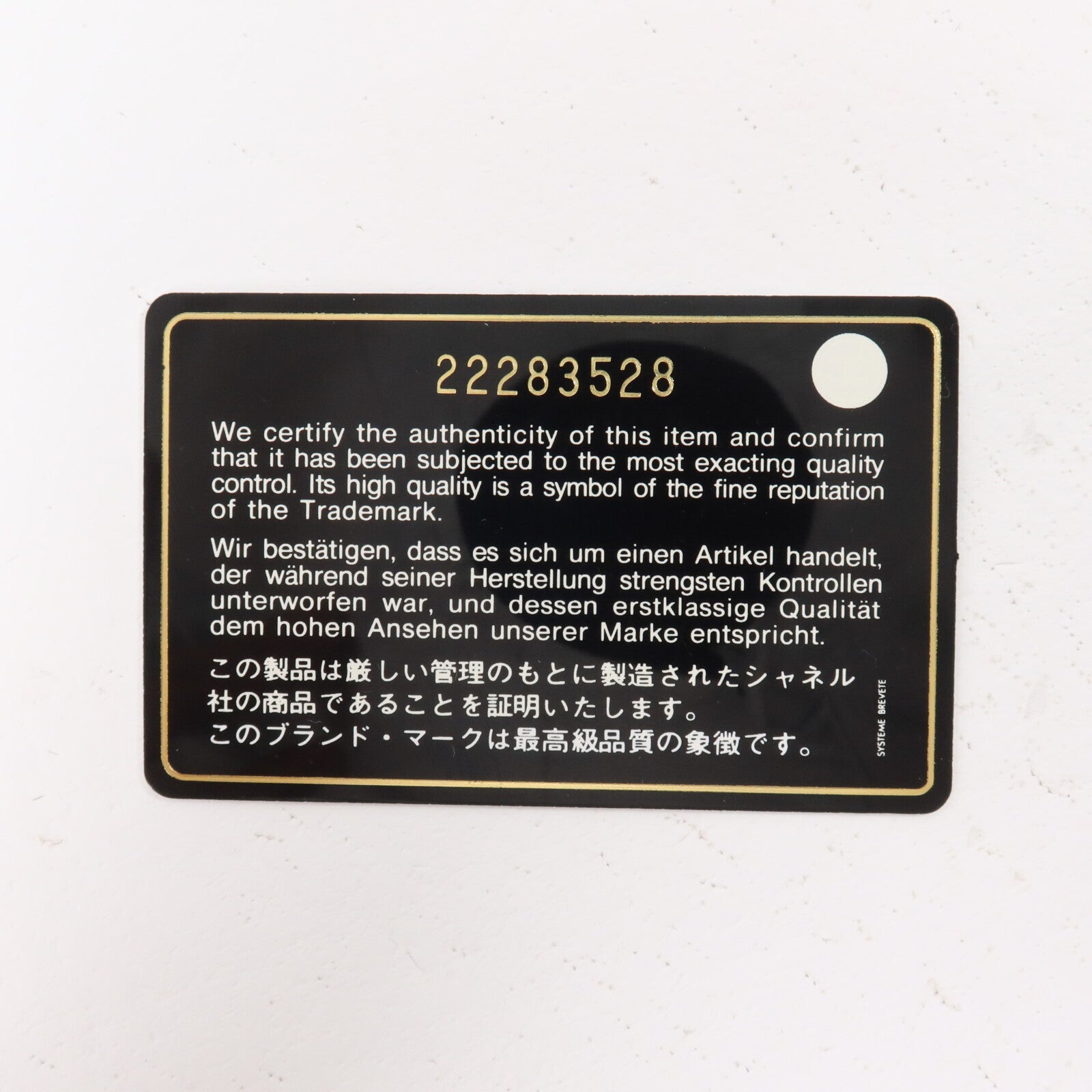 CHANEL 牛皮皮革Tramezzo Flap Bag鏈帶肩背袋