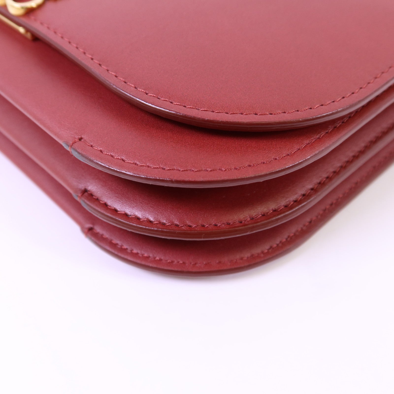 LOEWE 【激減優惠】羊皮皮革Goya金扣肩背袋