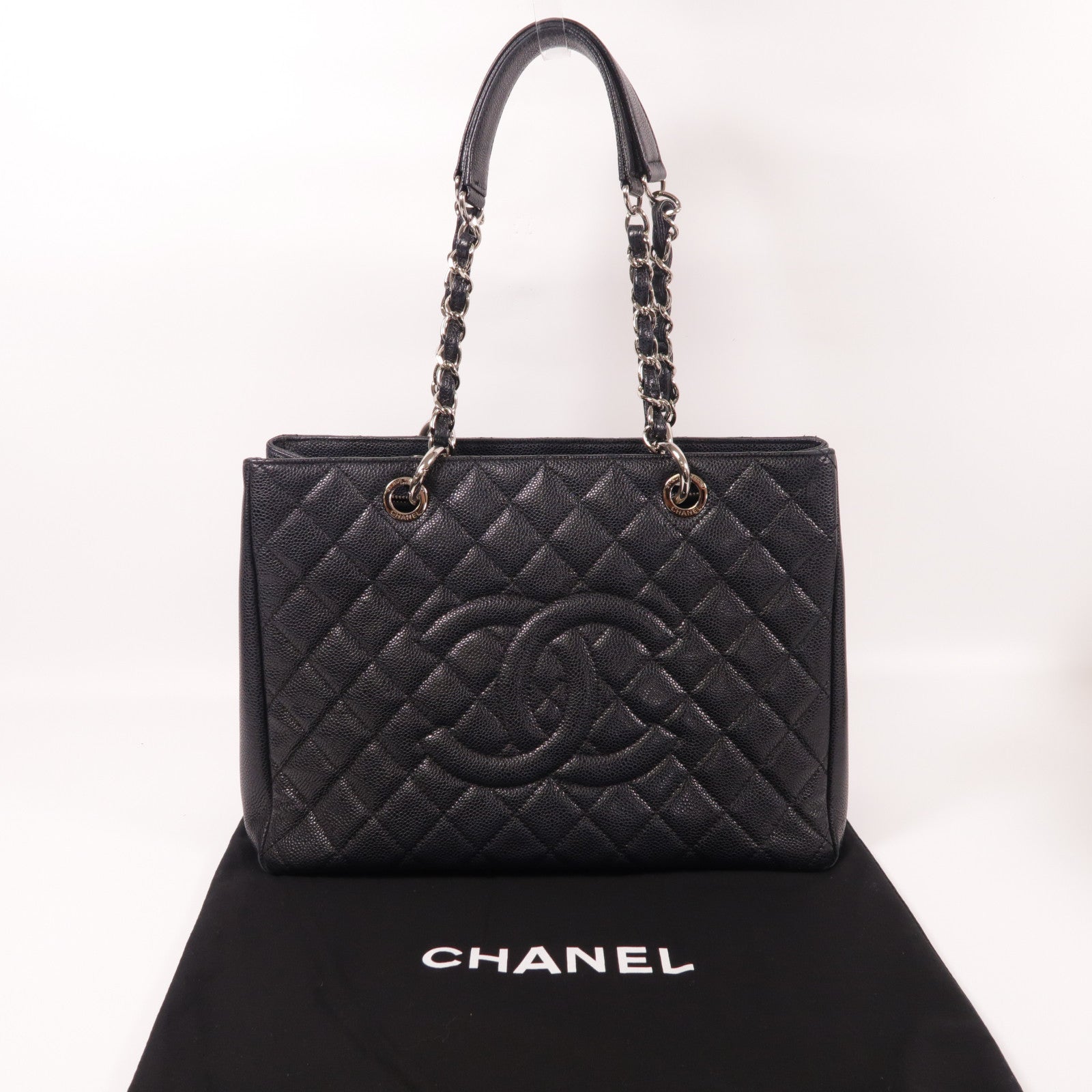 CHANEL 牛皮皮革GST Grand Shopping Tote肩背袋