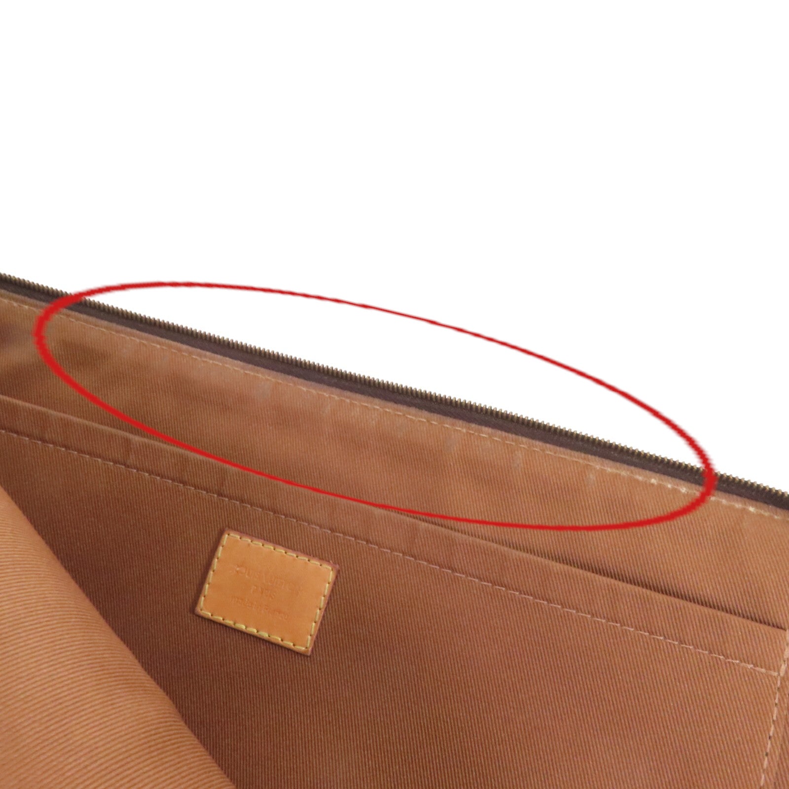 LOUIS VUITTON Monogram Etui Voyage GM金扣手拿包