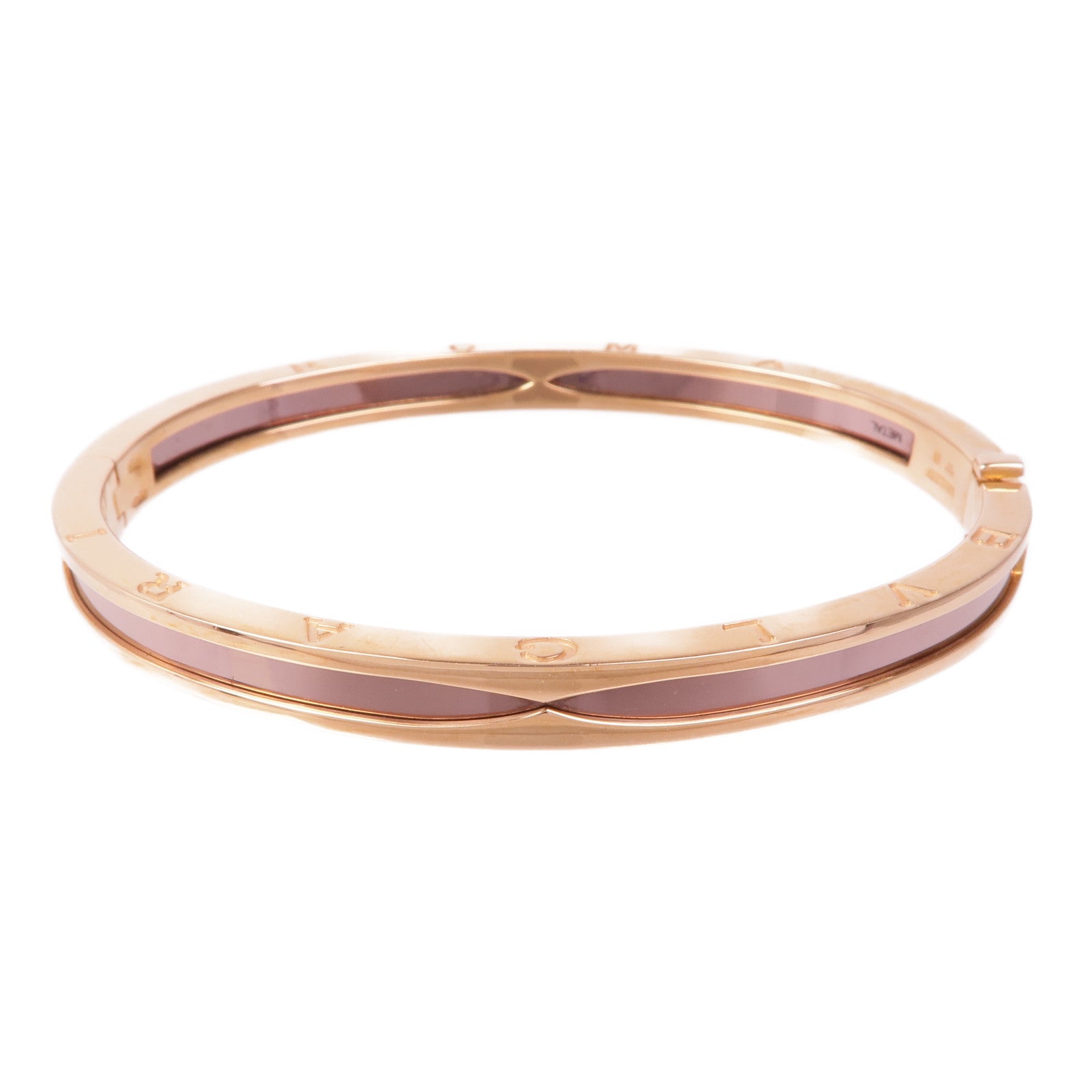 BVLGARI 18K玫瑰金B-Zero1 Bracelet手鐲