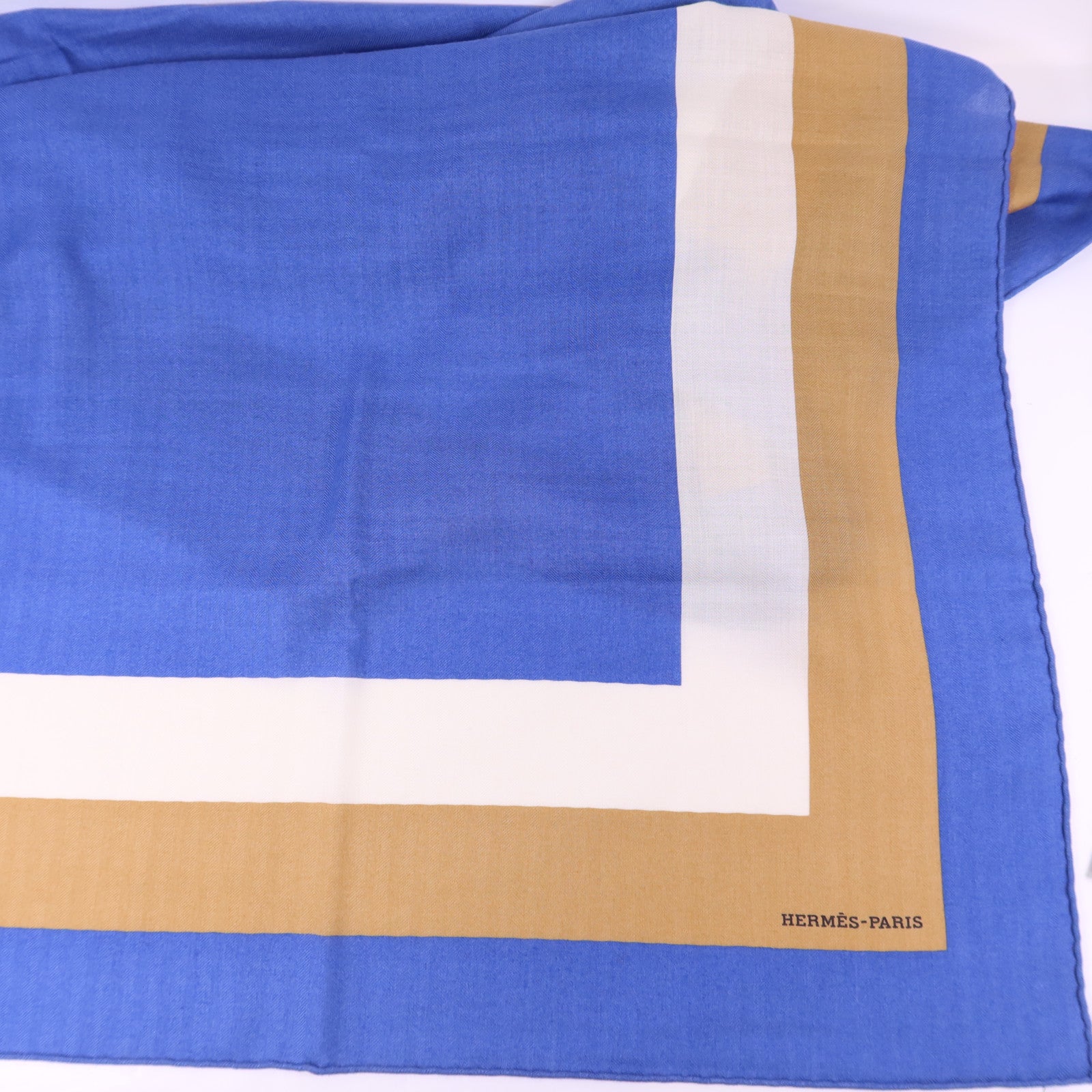 HERMES 絲質/羊絨Scarf 140X140絲巾