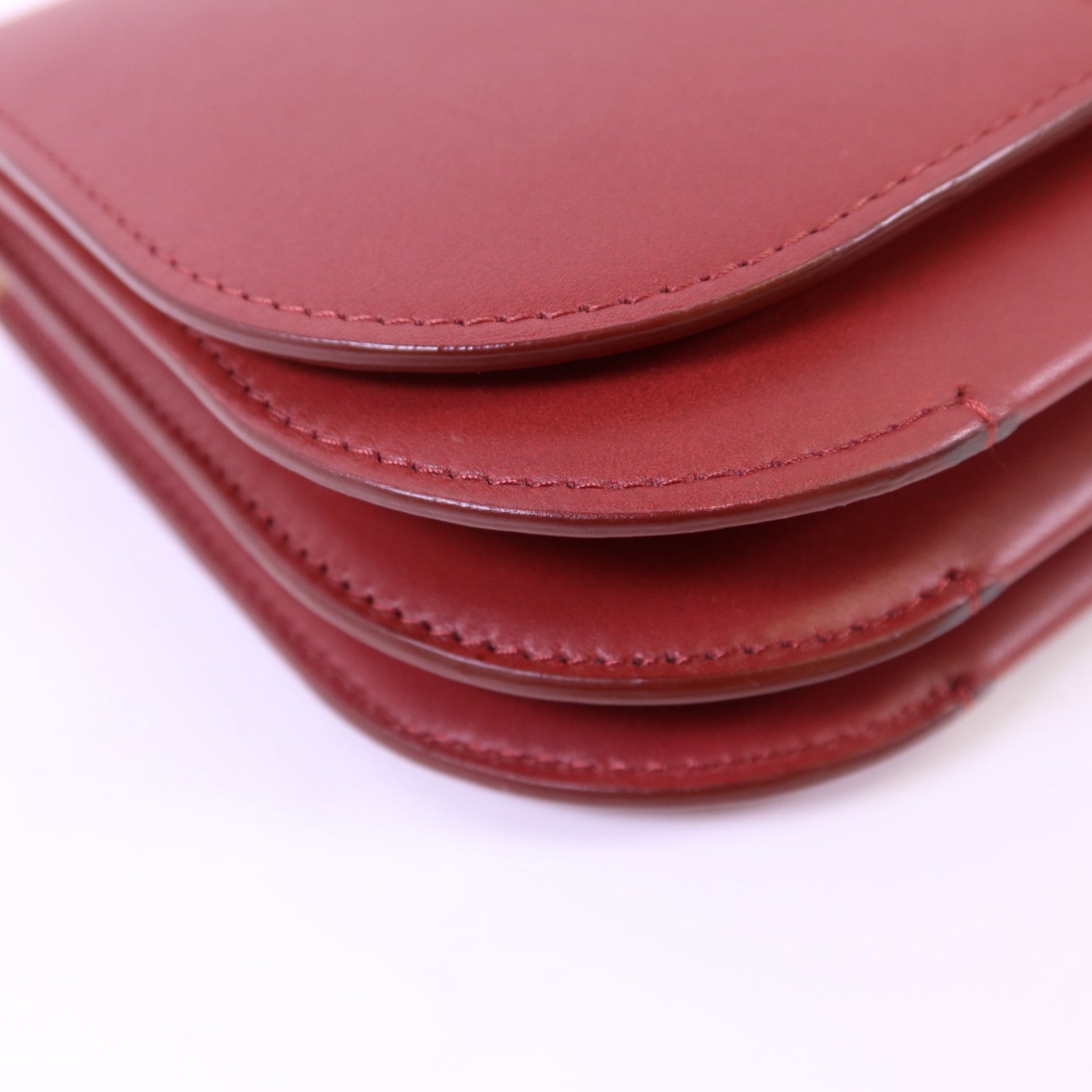 LOEWE 【激減優惠】羊皮皮革Goya金扣肩背袋