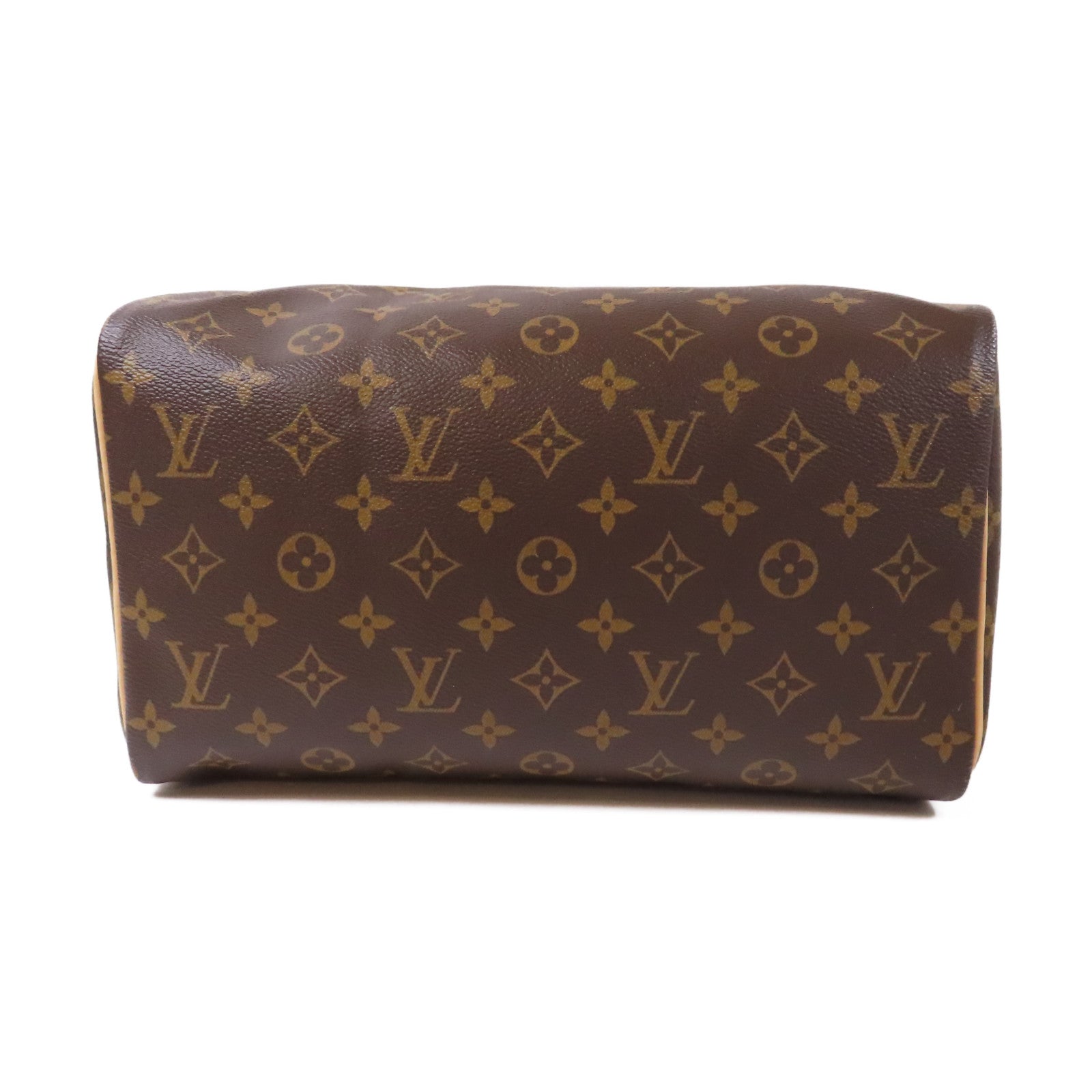 LOUIS VUITTON Monogram Speedy 30金扣手挽袋啡色