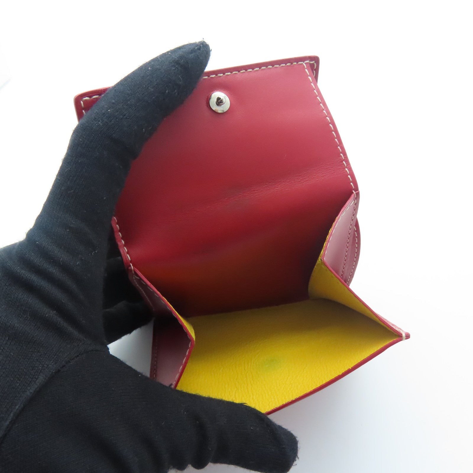 GOYARD 塗層帆布Card Case卡片包紅色
