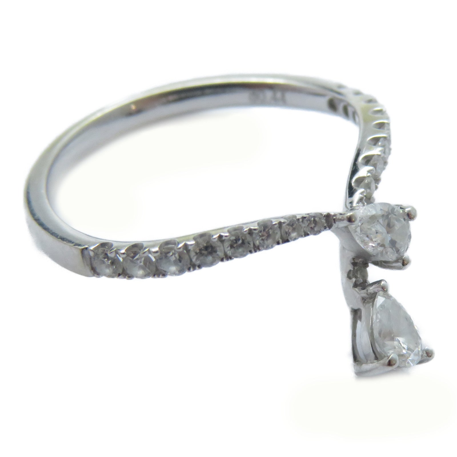 JEWELRY 18K白金Diamond Ring鑽石戒指US#5.75