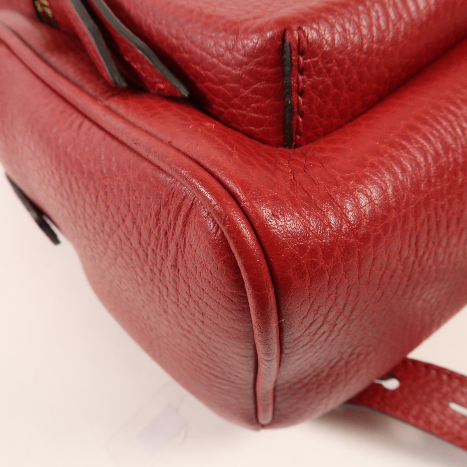 GUCCI 牛皮皮革Backpack金扣背包