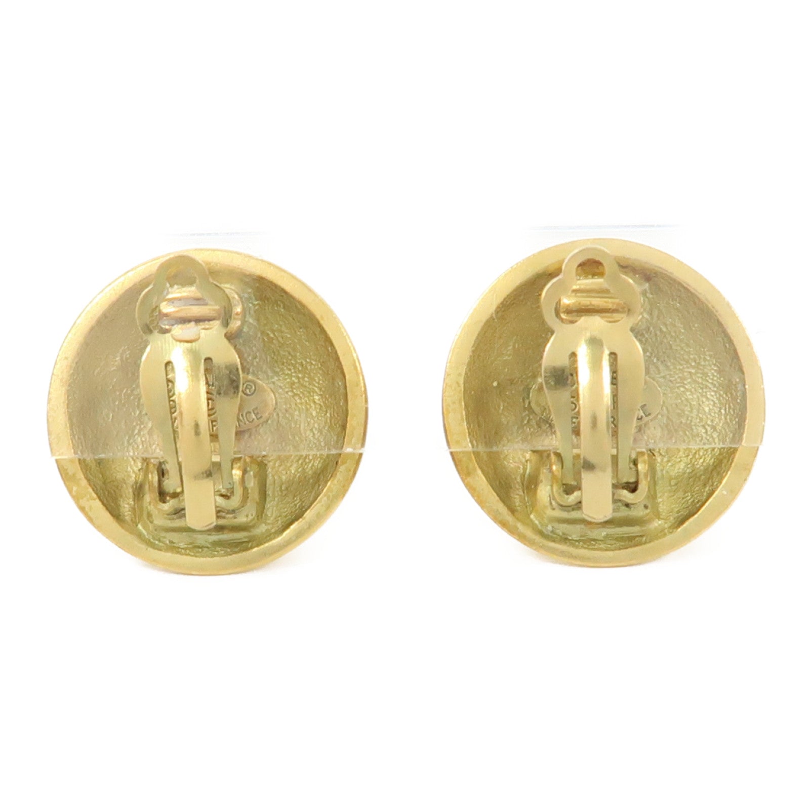 CHANEL 金屬Vintage Earrings耳環金色